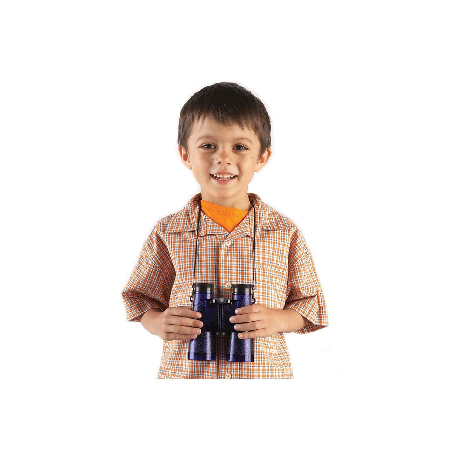 Learning Resources Binoculars with Lanyard, Science Exploration, STEM, Goggles, Blue, Ages 5+ 2