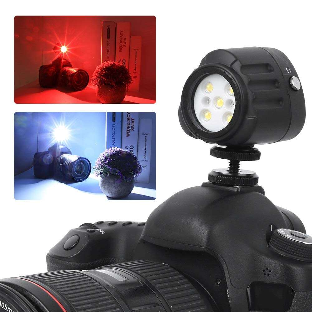 Heitune Diving 40m Depth Waterproof LED Fill Light Photography Camera Shooting Accessory 4