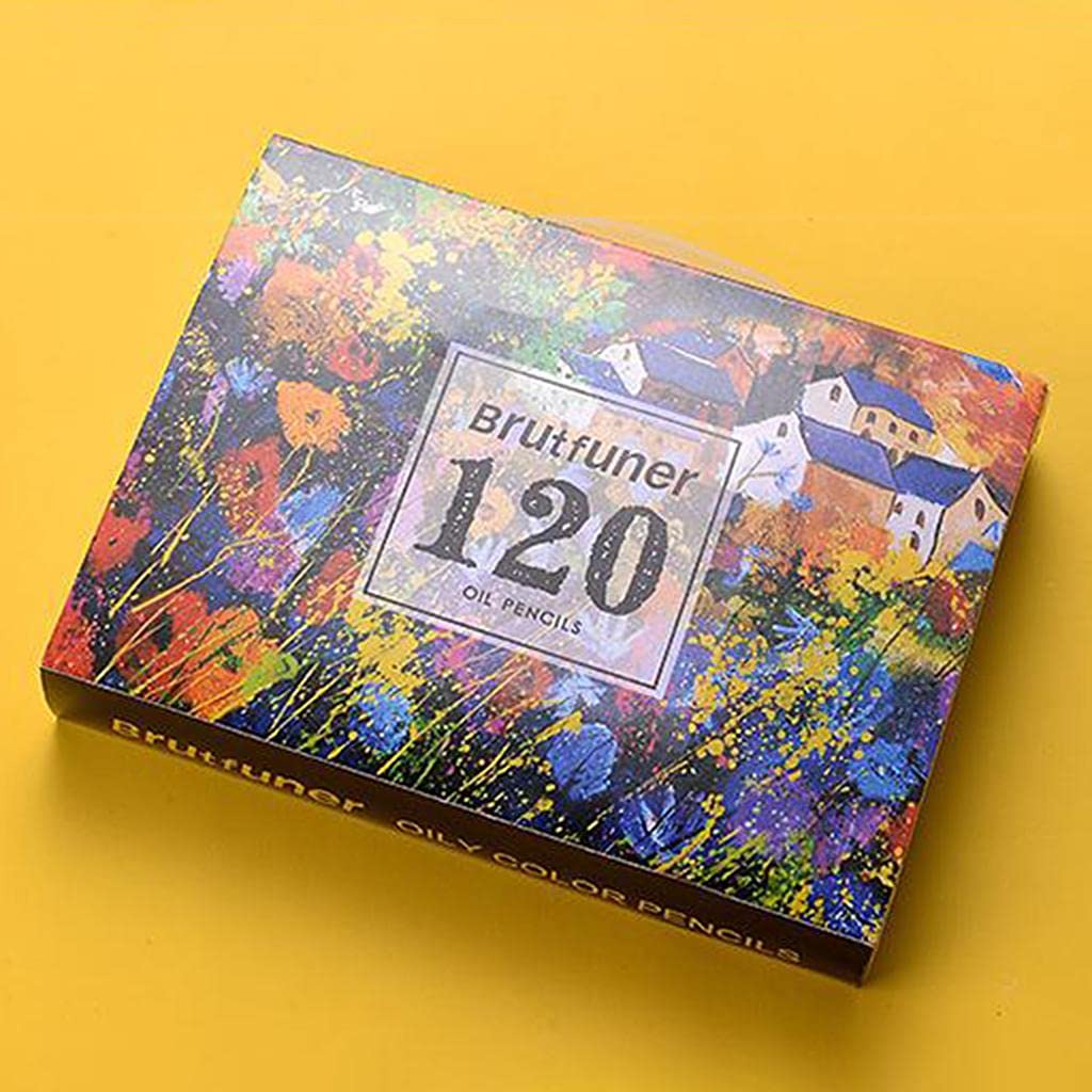 Kush Multi Color Oily Color Pencil Drawing Paint Sketch Pencil 120 Colors Oily