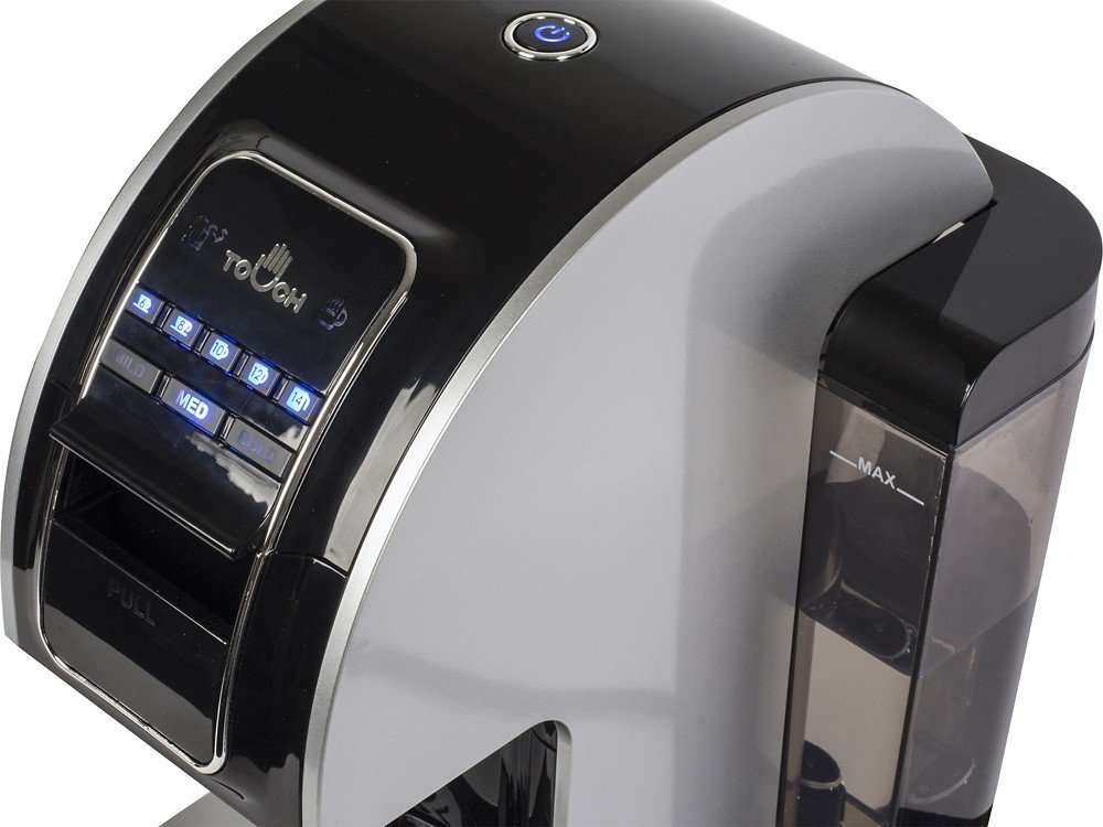 Touch Choice Single Serve Coffee Brewer - Silver Coffee Maker with Full K-Cup Pod Compatibility & Rapid Brew Technology - T414S 4