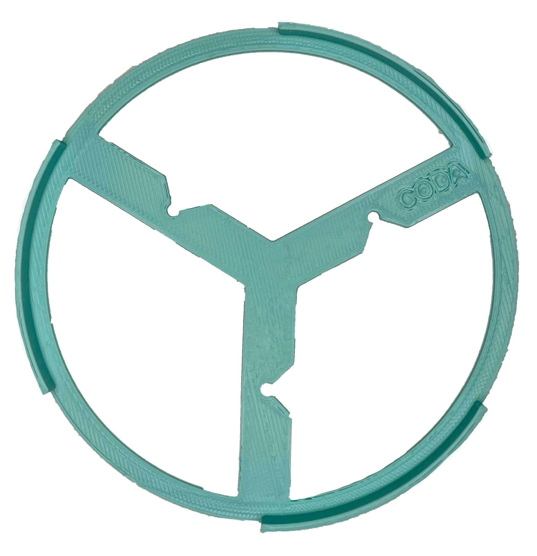 Wick Centering Tool for Candlemaking | 4.0"/17 oz jar (3-Wick) | by Coda Fragrance 1