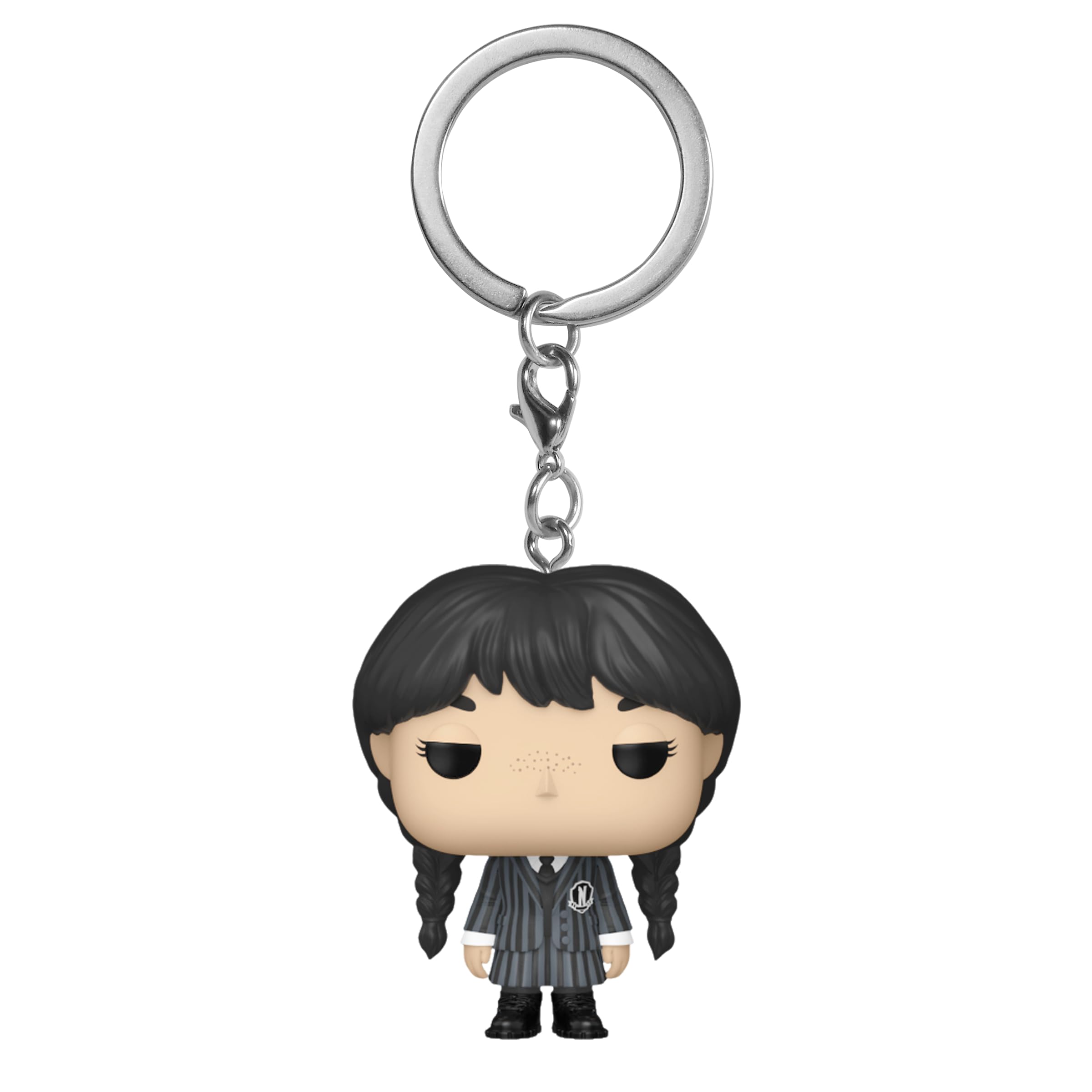 Funko Pop! Keychain: Wednesday Addams - Wednesday Addams - Collectable Vinyl Mini Figure - Novelty Keyring - Christmas Gift - Gift Idea - Official Products - TV Fans 2