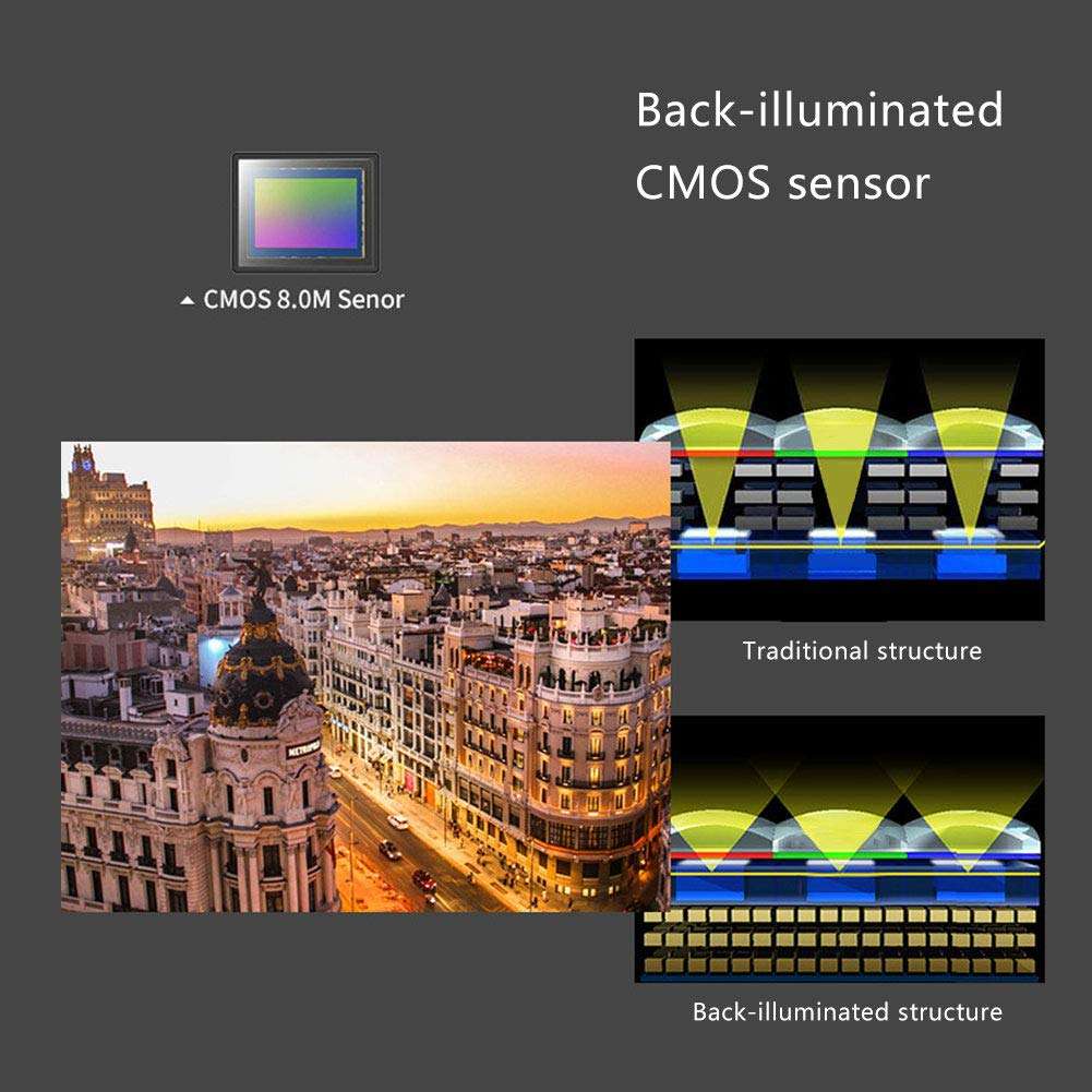 High Definition Video Camera Three Infrared Night Viewing Ir Lamps Digital Video Camera 3-Inch Color Touching Screen,for Home Travel(US standard (100-240v)) 5