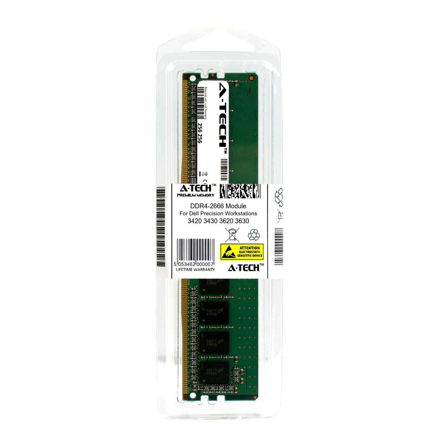 A-Tech 4GB Module for Dell Precision Workstation 3420 T3420 3430 T3430 3620 T3620 3630 T3630 Tower Desktop Computer Memory Ram Stick 2