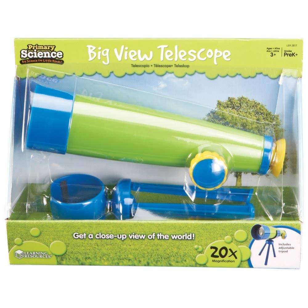 Learning Resources Big View Telescope, Science Exploration, Ages 3+ - Frustration-Free Packaging 5