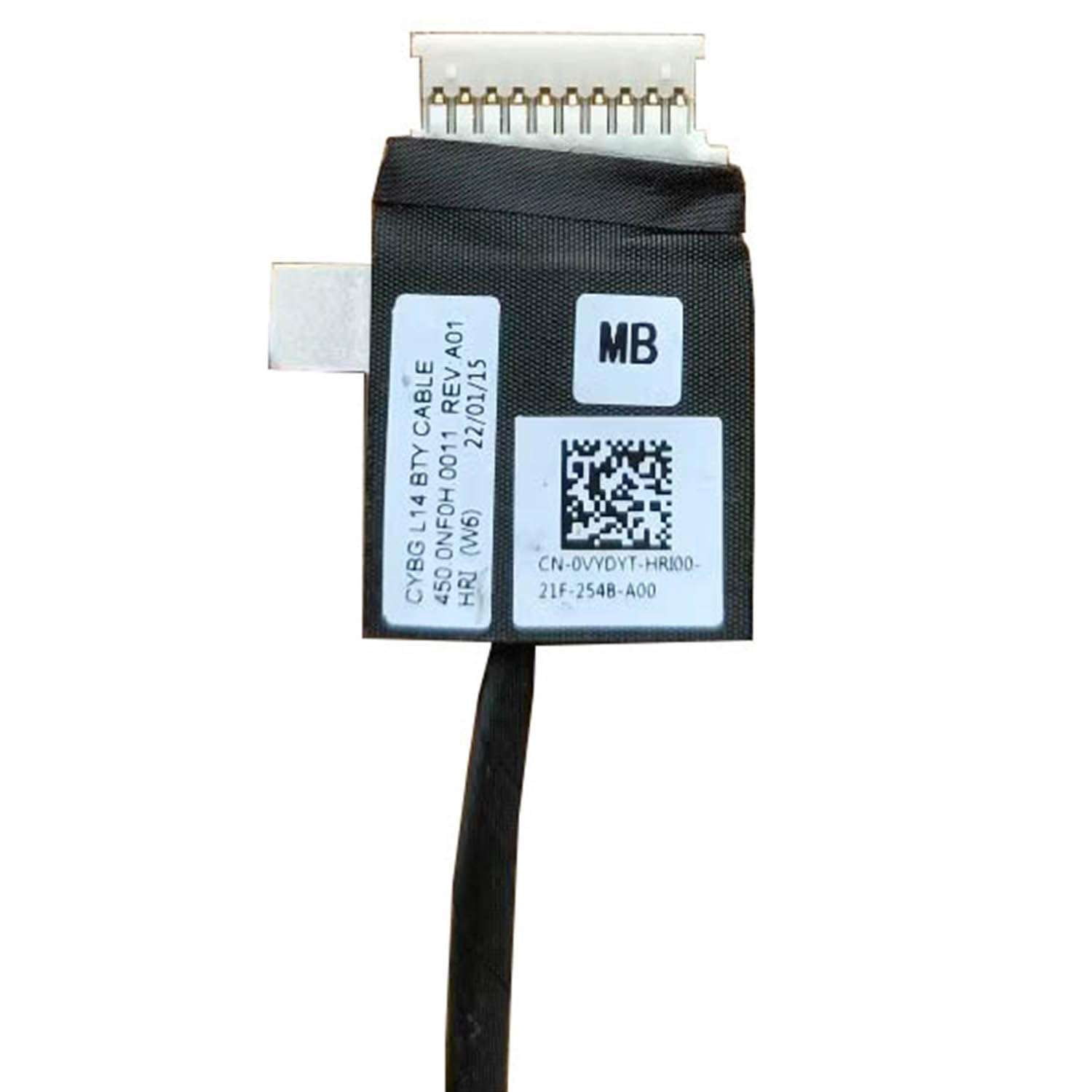 IZKROR 0VYDYT Laptop Battery Cable Compatible with Dell Latitude 3320 3330 3420 3520 3521 Series Notebook Line V6W33 TN70C G91J0 Battery Wire 450.0NF0C.0011 VYDYT 450.0NF0H.0001 Wire Harness 2