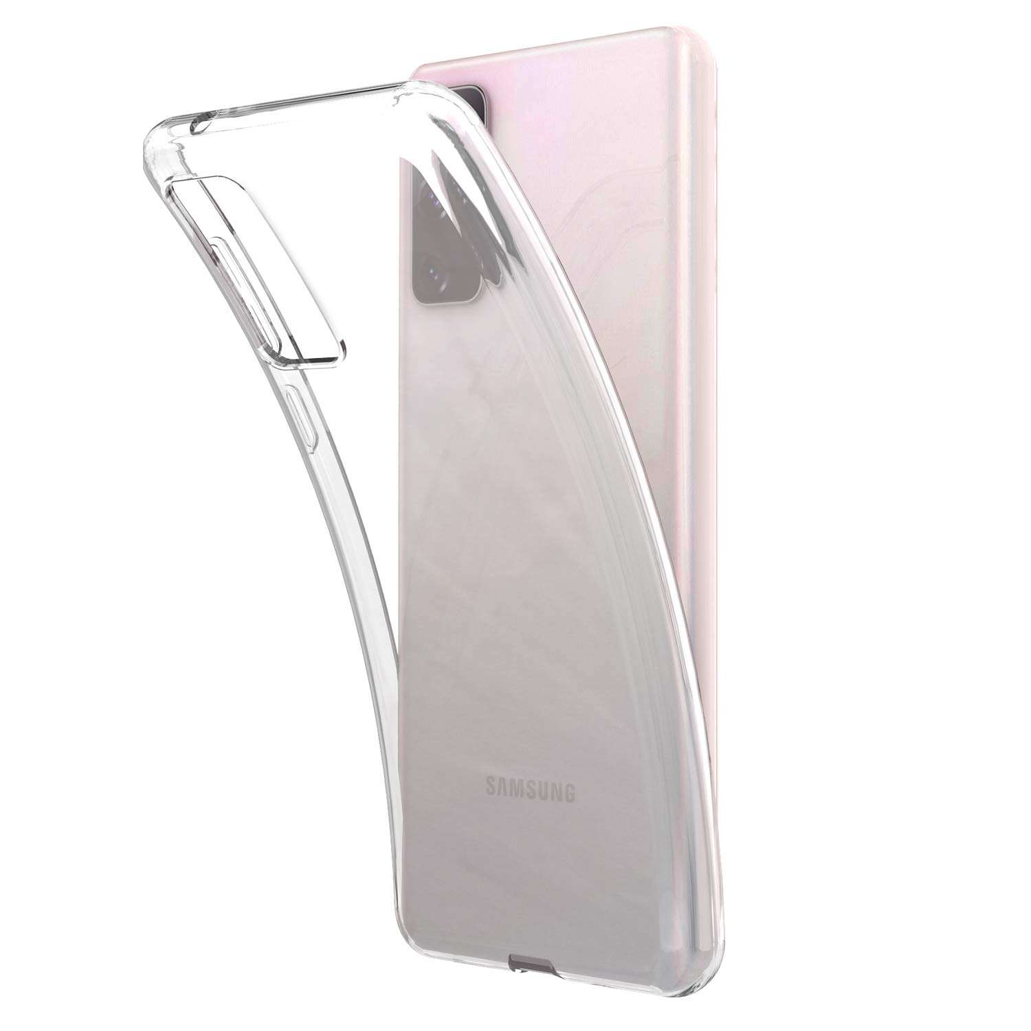 UNC Pro for Samsung Galaxy S20 FE 5G Case, Competible with Galaxy S20 Fan Edition 5G Version Case, Classic Clear Soft TPU Cell Phone Case, Shockproof Bumper Case Cover 5