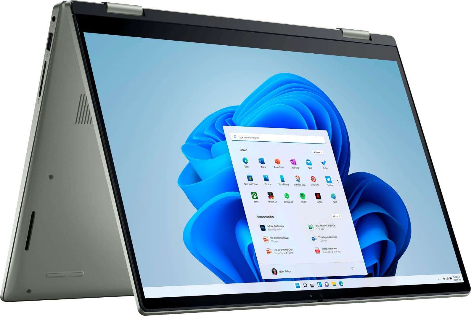 Dell Inspiron 7425 14" 1920x1200 Touchscreen 2-in-1 Laptop (2023 New) | AMD 6-Core Ryzen 5 5625U Processor | Backlit Key | Fingerprint | WiFi 6 | 32GB DDR4 Memery | 2TB SSD Storage | Win10 Home 4