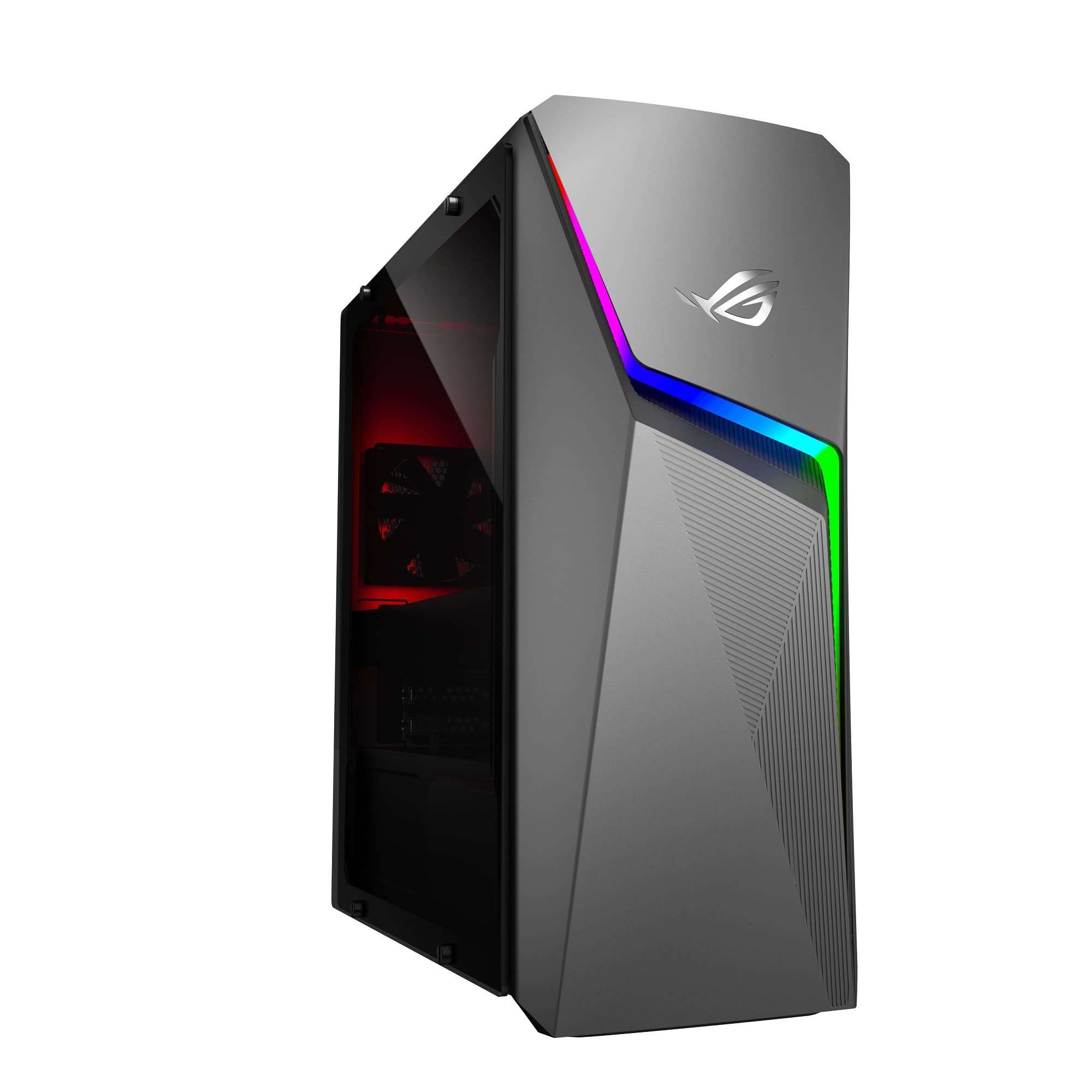ASUS ROG Strix G10DK, 8 core AMD Ryzen 7 5800X, Gaming Desktop (16GB/1TB HDD + 256GB SSD/6GB NVIDIA GeForce GTX 1660TI Graphics/Windows 11/Gray/8 Kg), G10DK-R5800X099W