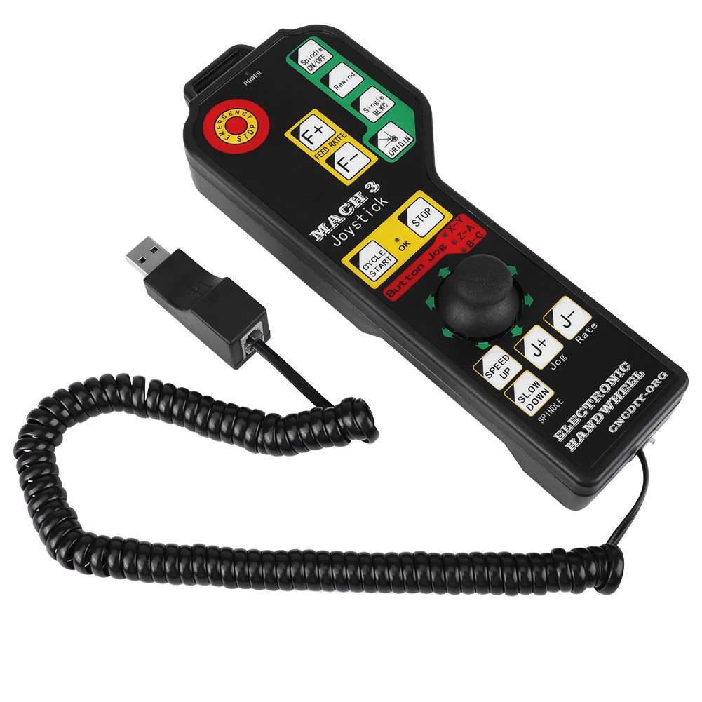 Practical Stable Controller, Durable USB CNC Controller, Cycle Start Mach3 System For Mach Operation Emergency Stop 2