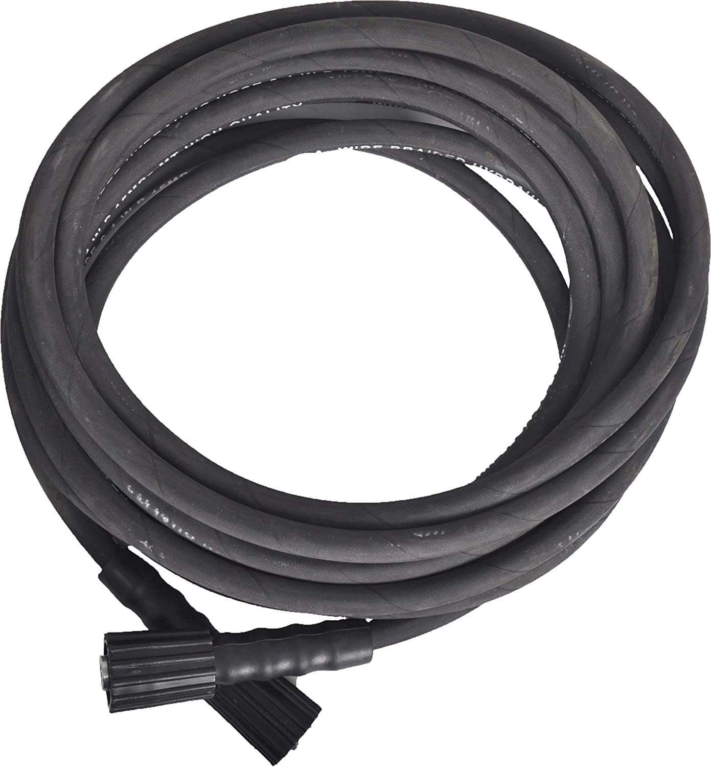 Pressure Washer Hose Pipe Upto 2500 PSI Heavy Duty Black Molded Pipe (10) 4