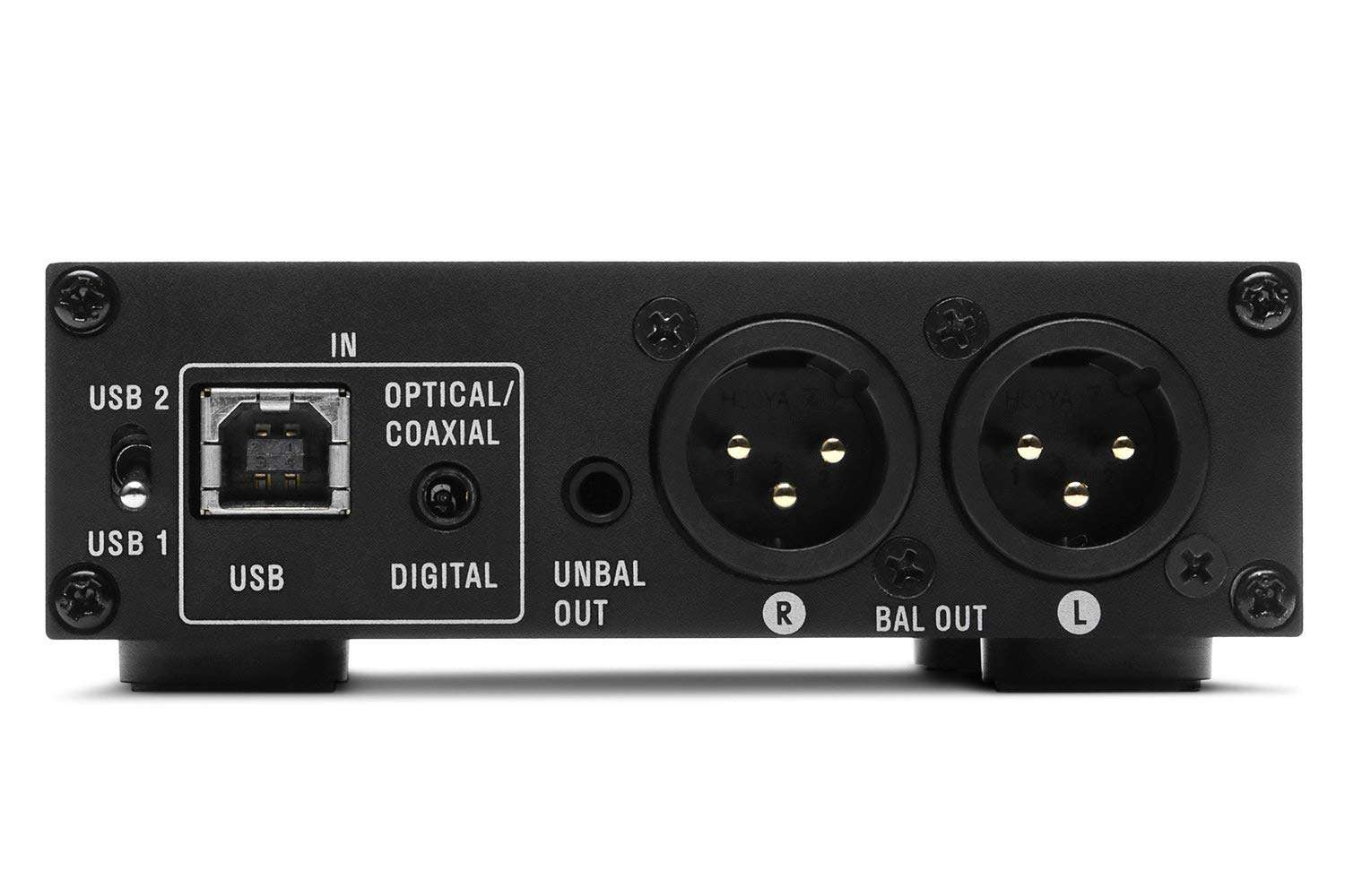 DROP + Grace Design Standard DAC Balanced - Digital-to-Analog Converter with Audiophile XLR, USB-B, 3.5mm Stereo Connectivity, Black 3