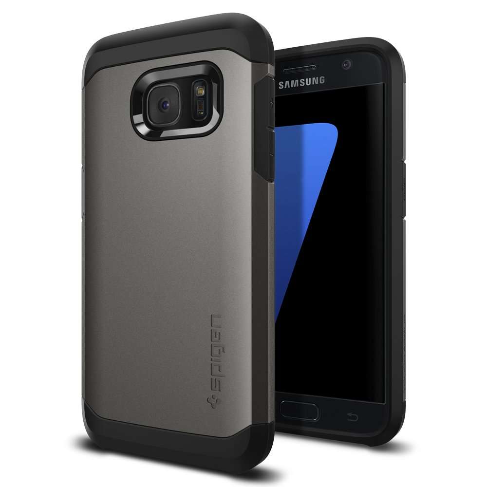 Spigen Tough Armor Designed for Samsung Galaxy S7 Case (2016) - Gunmetal 2