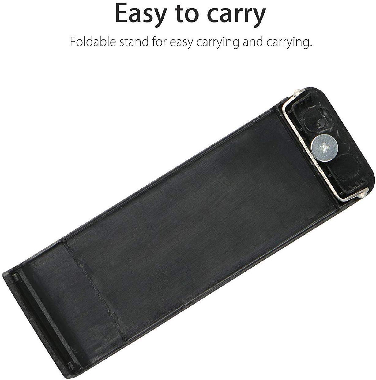 Wanty Replacement Back Shell for Nintendo Switch, Foldable Portable Electronic Device Stand, Black 6