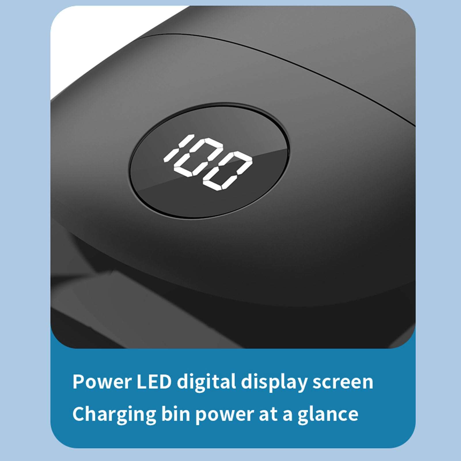 Scrolling Ring, Page Turner Camera Remote Shutter 32.8ft Range Phone Holder Function with Charging Case for Android for Tablet (Black) 5