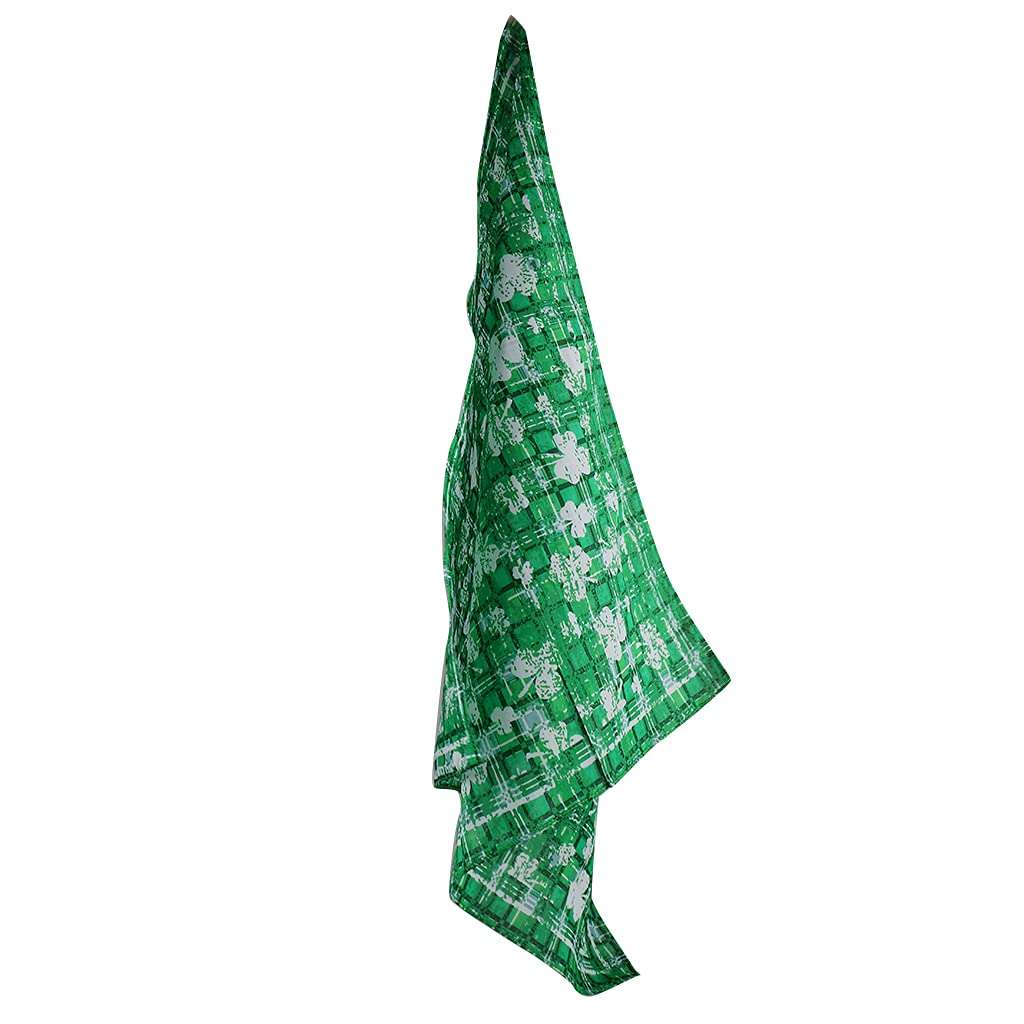 HEAVY DRIVER® Saint Patrick's Day Irish Green Shamrock Hand Towel Kitchen Bar Favors B 2