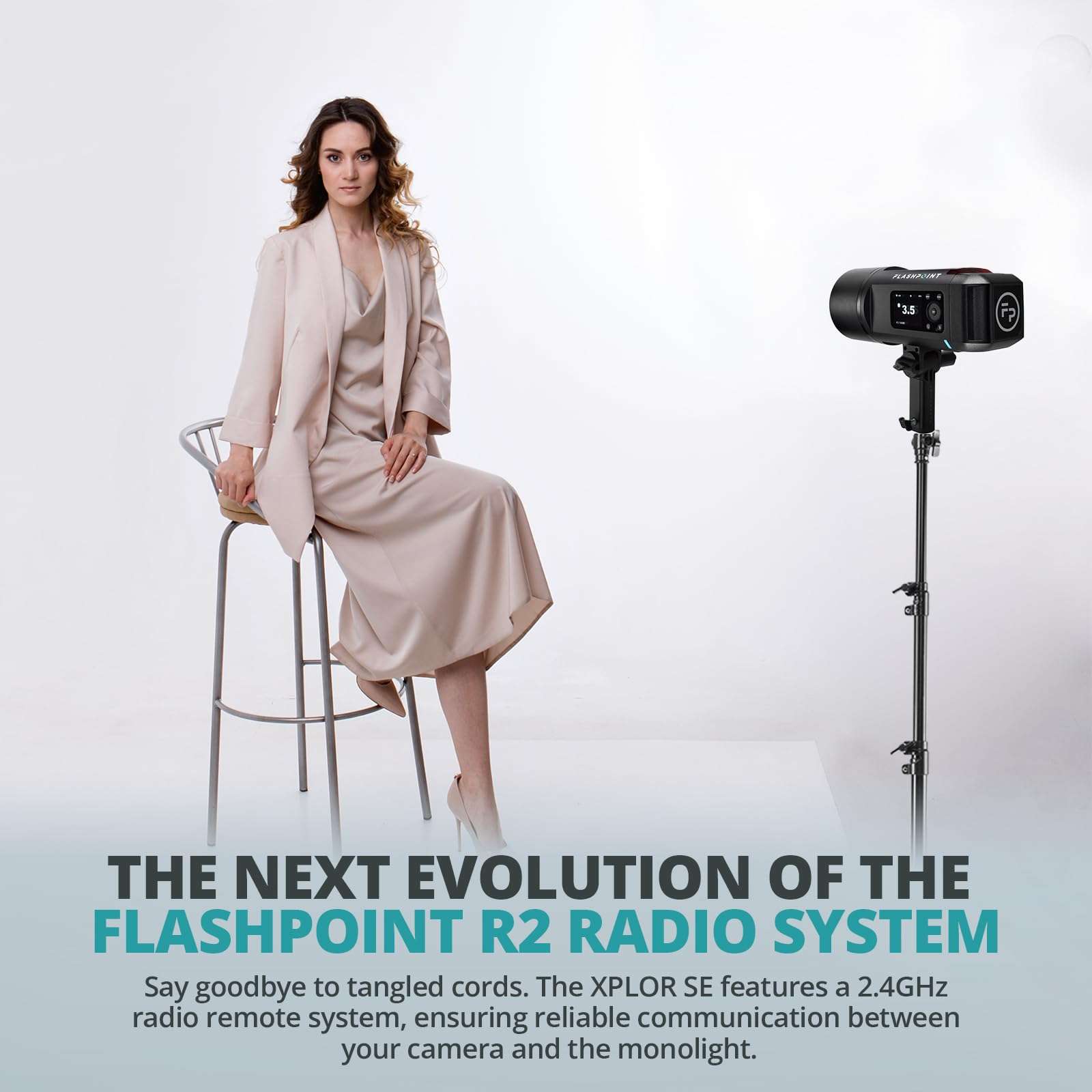 Flashpoint XPLOR 600 SE AD600BMII R2 Manual HSS 600Ws Outdoor Studio Flash Strobe Monolight Light 8940mAh Battery (Godox AD600BM Upgraded) 5