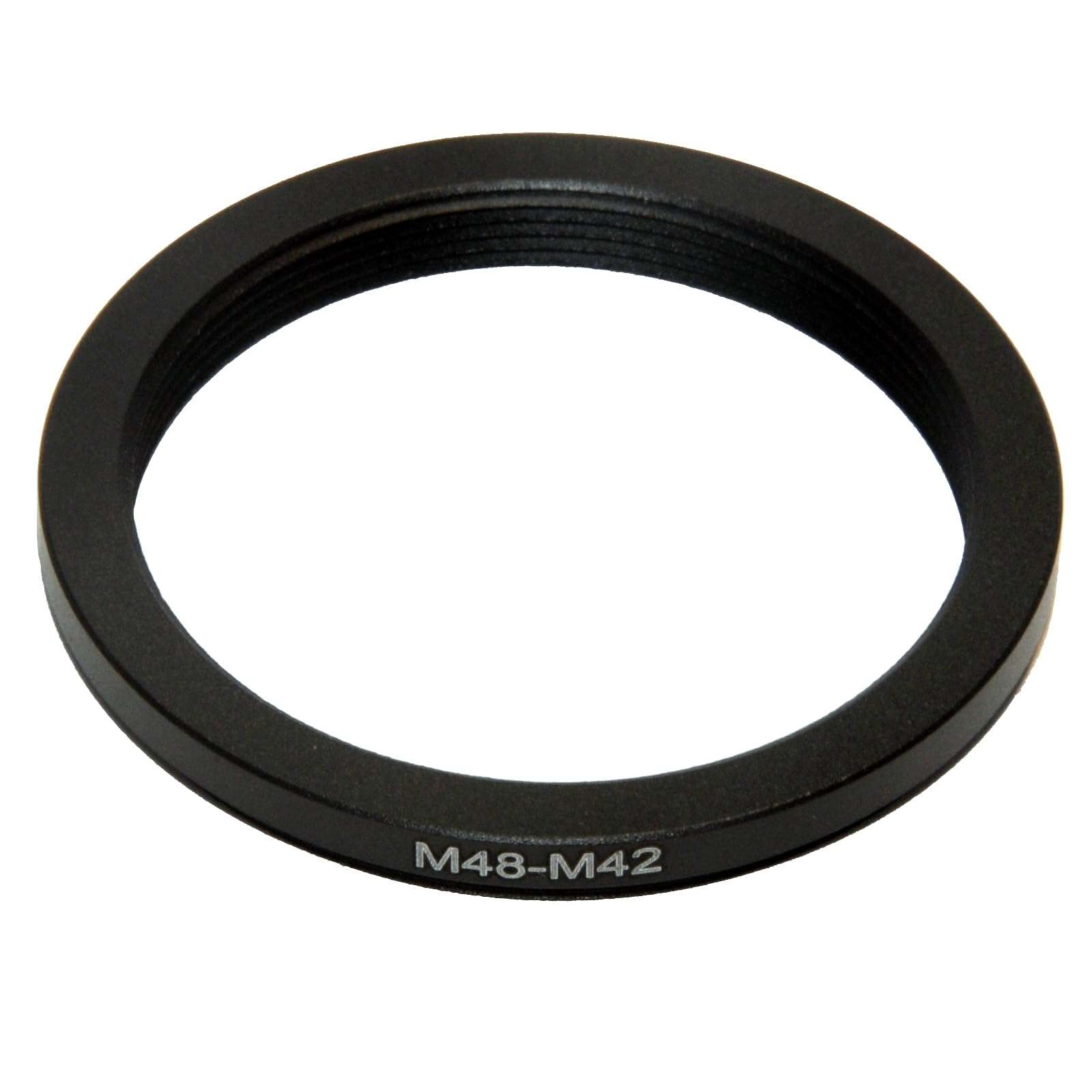 HAPPYTOPSTAR M48 (48mm 0.75mm Thread Pitch) to M42 M42x1mm (42mm 1mm Thread Pitch) to M48-M42 mm Male to Female Coupling Ring Telescope Adapter 1