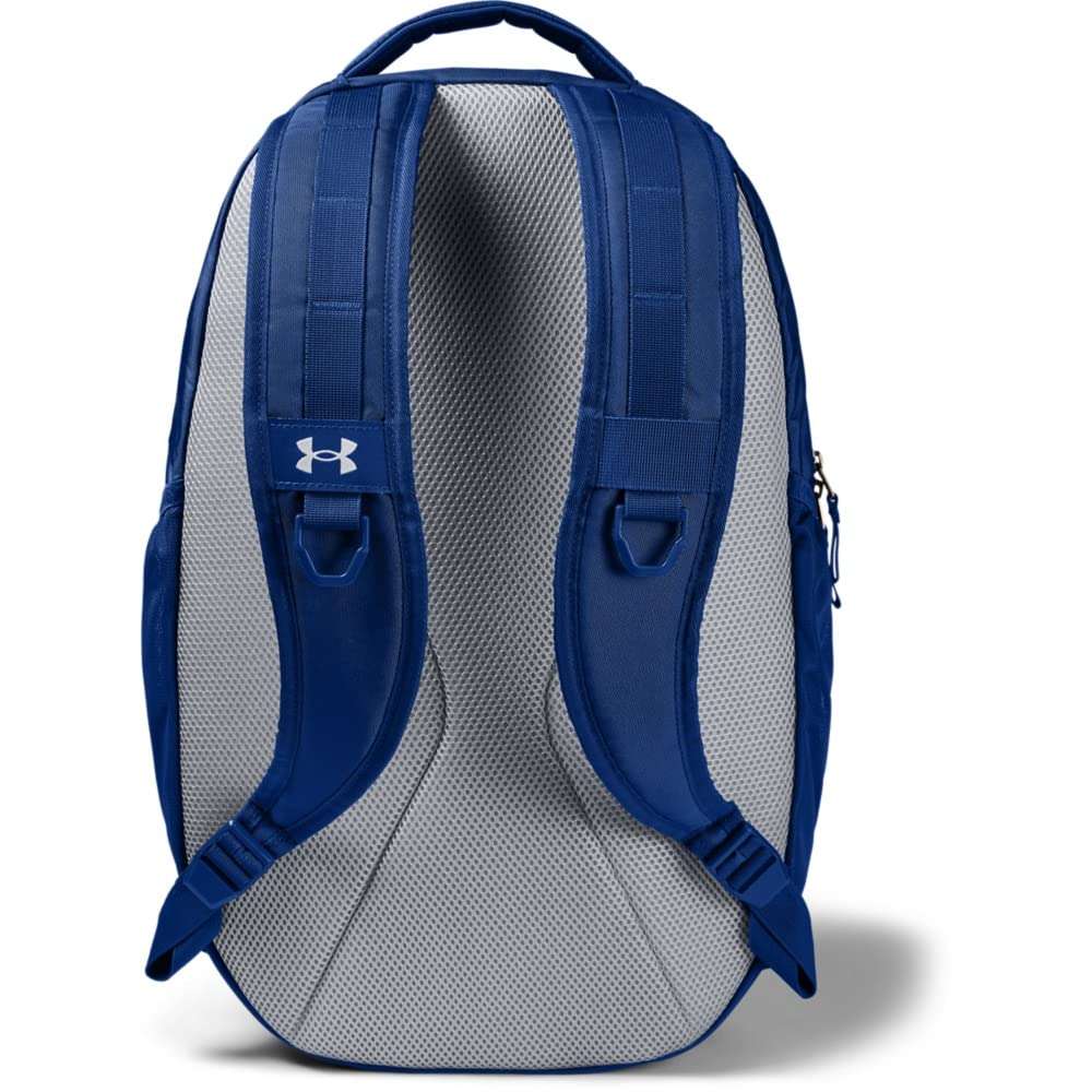 Under Armour Hustle Backpack, Royal (400)/Silver, One Size Fits All 3