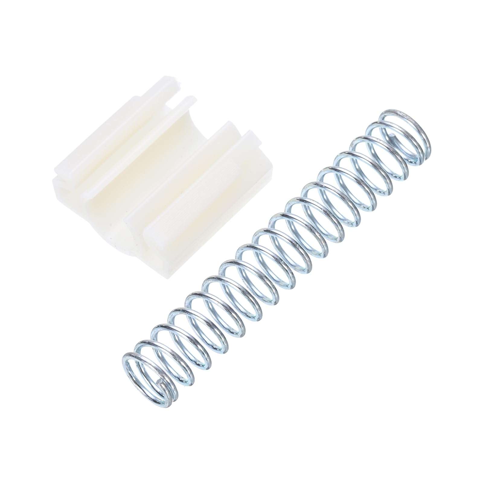 uxcell 2pcs Bifold Door Hardware, Bi-fold Closet Door Hardware Repair Spring, Silver Tone 5