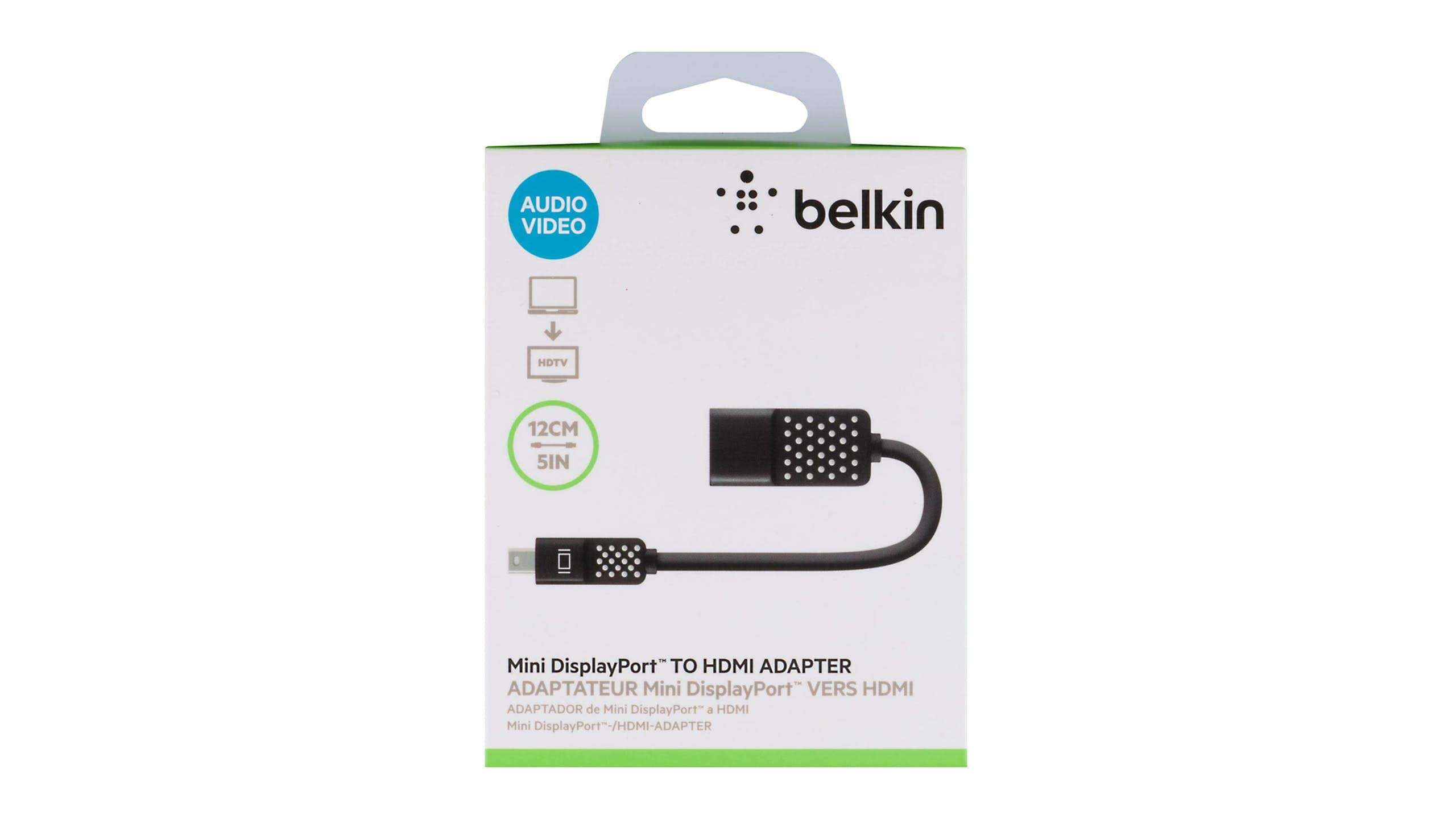 Belkin F2CD079BT Mini Displayport to Hdmi Adapter, 2 in, Black 5