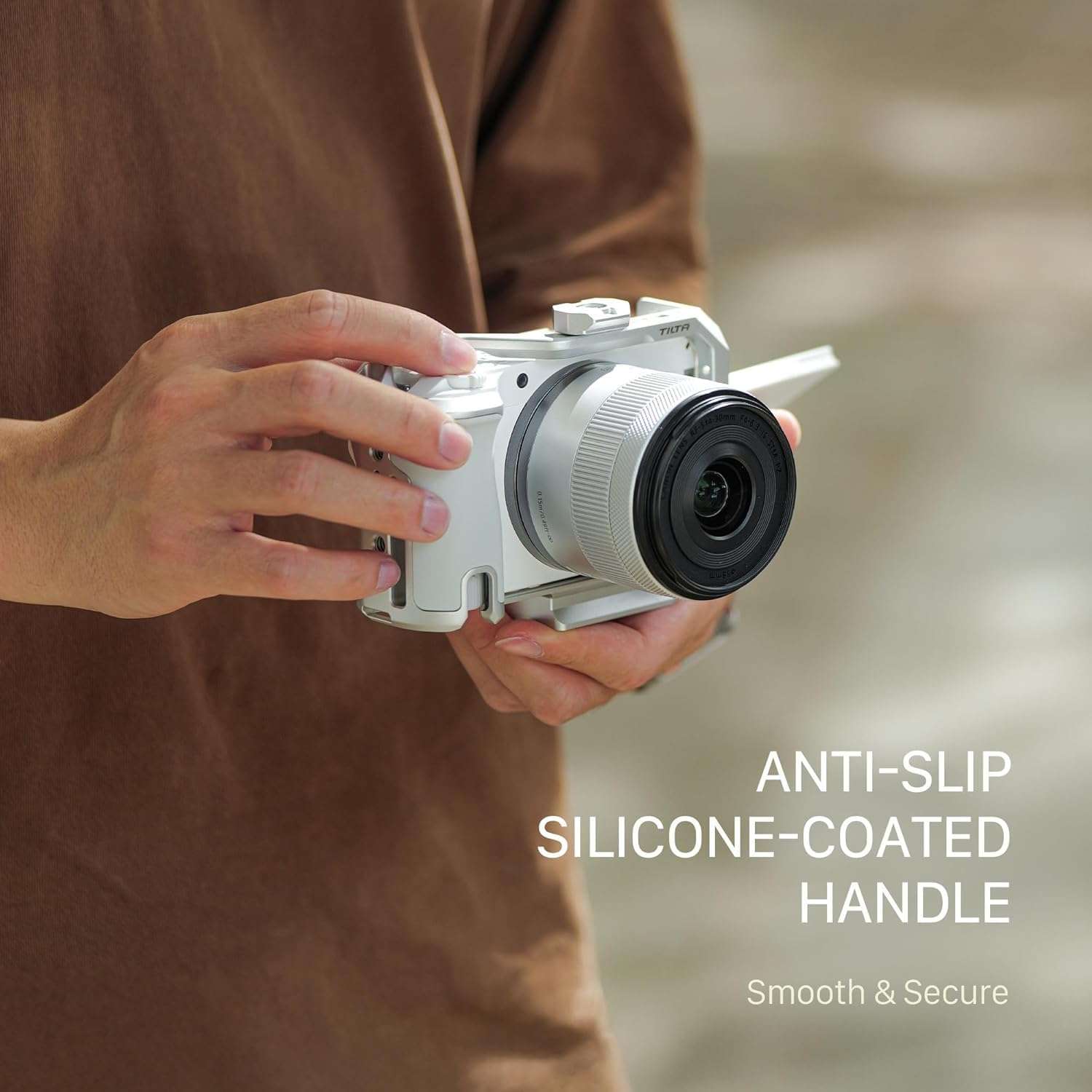 Tilta Camera Cage Base Kit Compatible with Canon R50 V – Black | Full Cage with Compact NATO Top Handle | ARCA Baseplate, Cold Shoe, 1/4”-20 Mounts | Lightweight, Modular Design 5