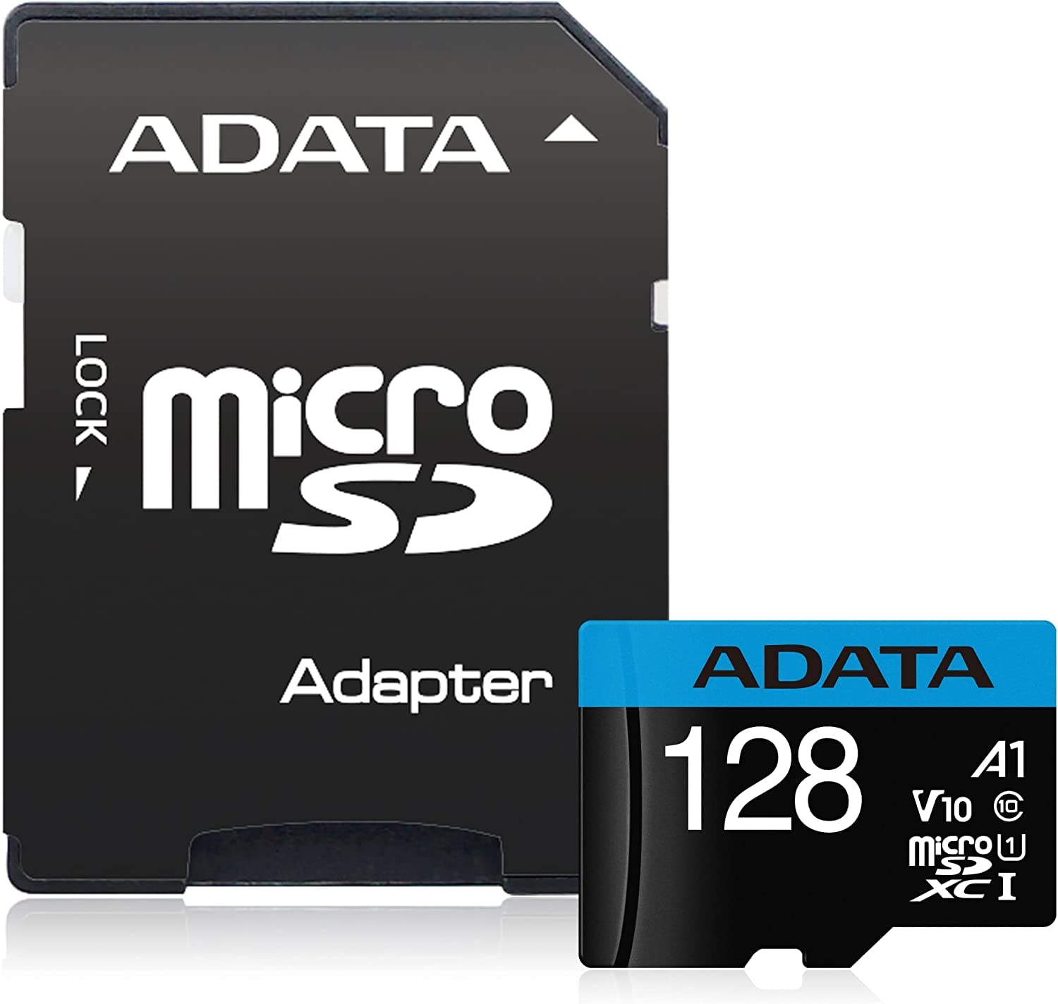 ADATA Premier 128GB MicroSDHC/SDXC UHS-I Class 10 V10 A1 Memory Card with Adapter Read up to 100 MB/s (AUSDX128GUICL10A1-RA1) 2