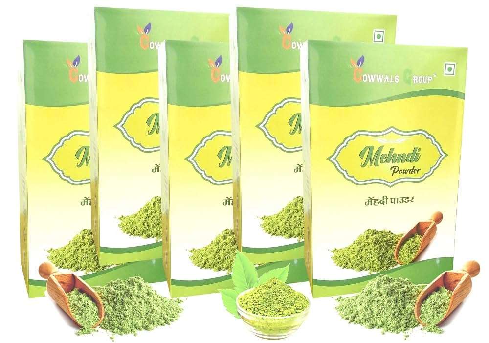 Cowwal’s Group Heena Mehndi Powder 500 Gm Pack of 5 1