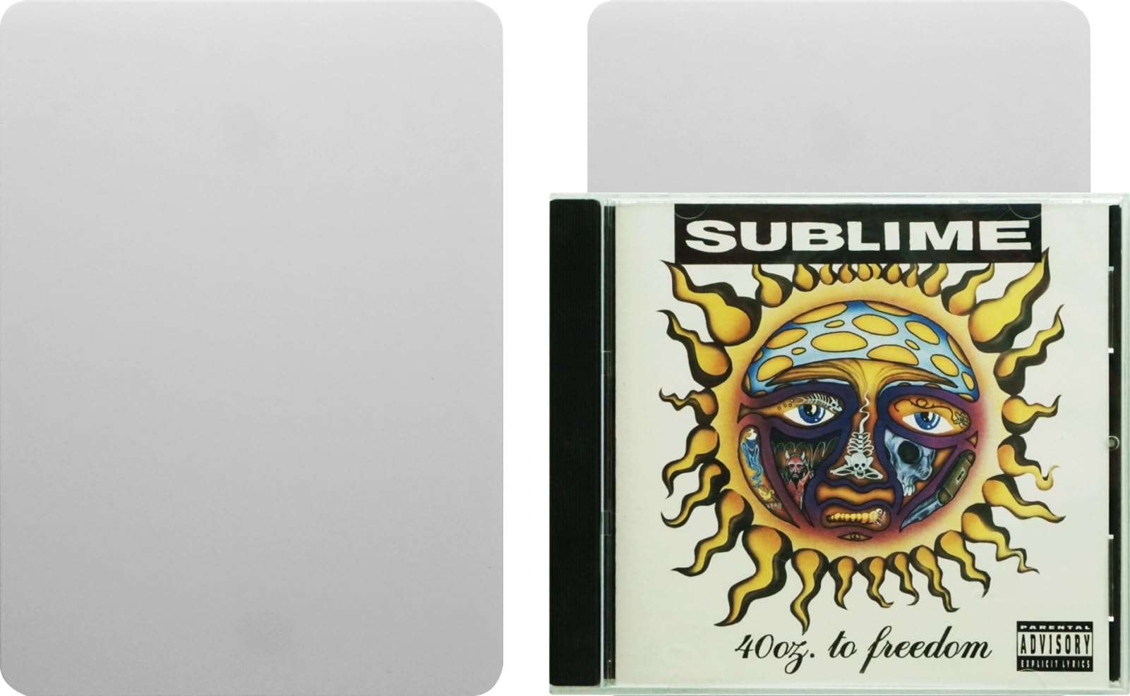 (30) White Heavy Duty 30mil Narrow CD Jewel Box Divider Cards - 4-7/8" x 6-3/4" - #CDNS68NWH30 2