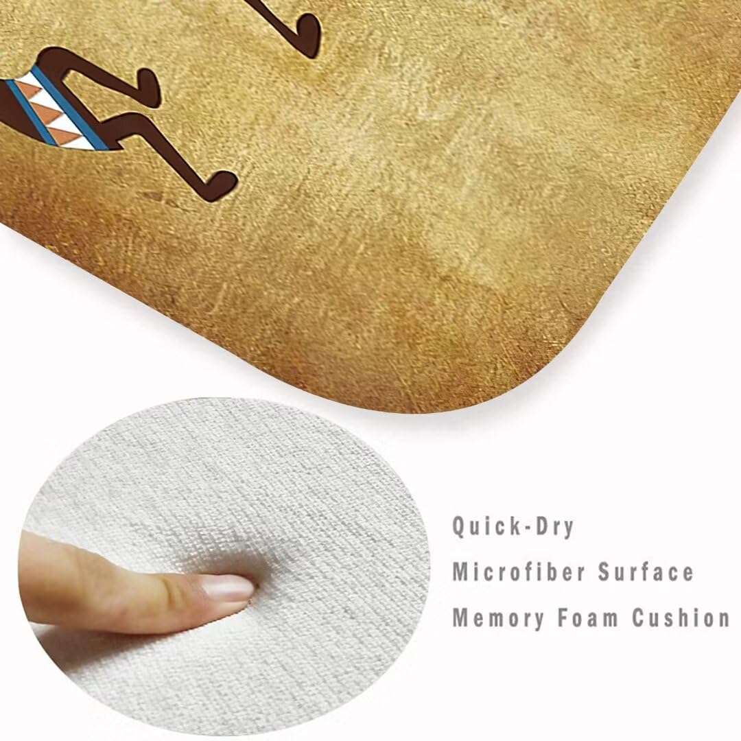 Rustic Southwestern Runner Rug for Hallway,Southwest Native American Kokopelli Ethnic,Area Rug Washable Kitchen Rugs Laundry Room Rug Runner Non-Slip Floor Carpet for Bedroom Indoor Entrance Doormat 4