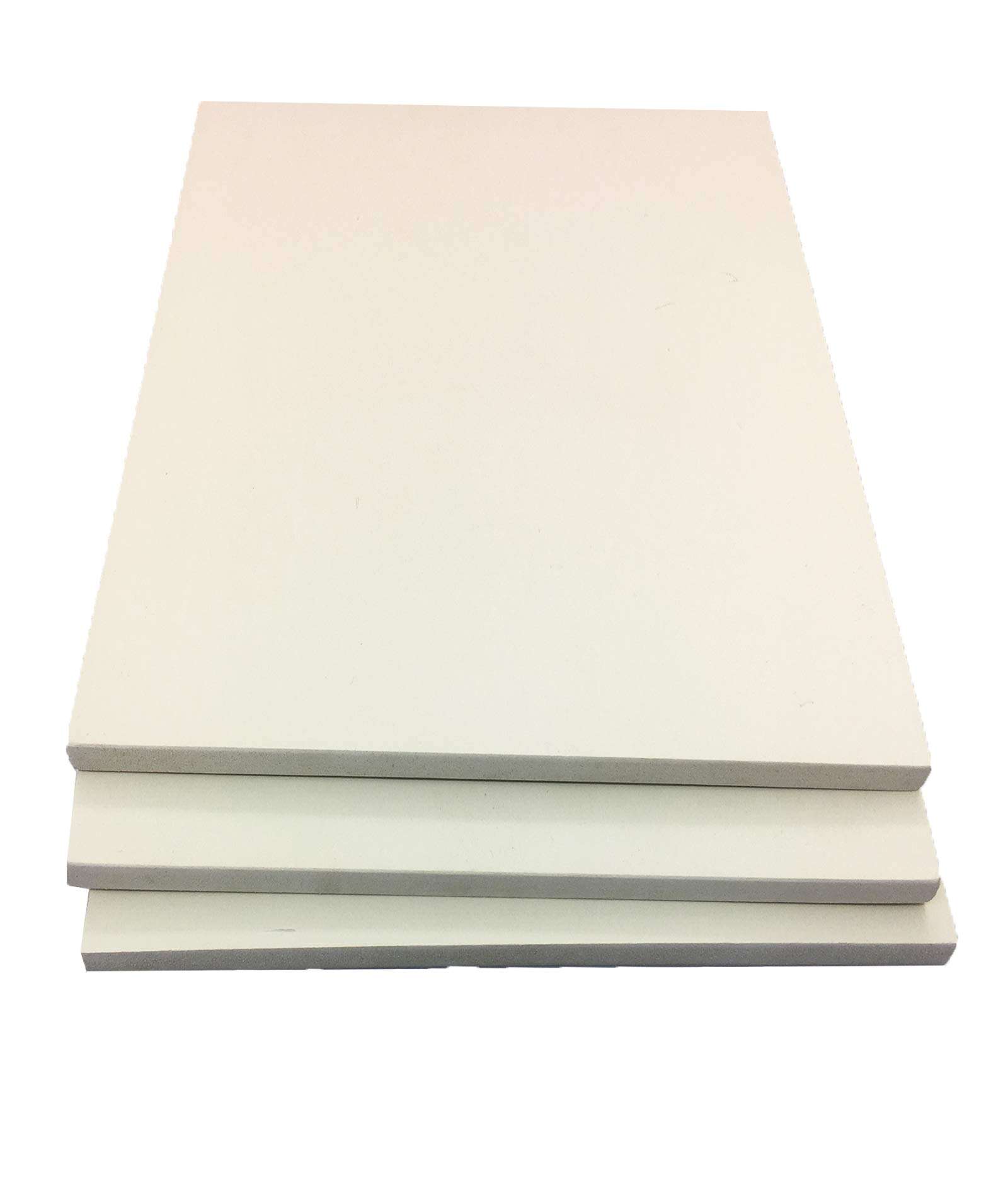 AmericanElm Pack of 6 WPC Board for DIY Craft Projects, Decorations, Mounting, Casting Patterns, Painting, Aero-Modelling, Architectural Models, etc Size: 11x14 Inch 4