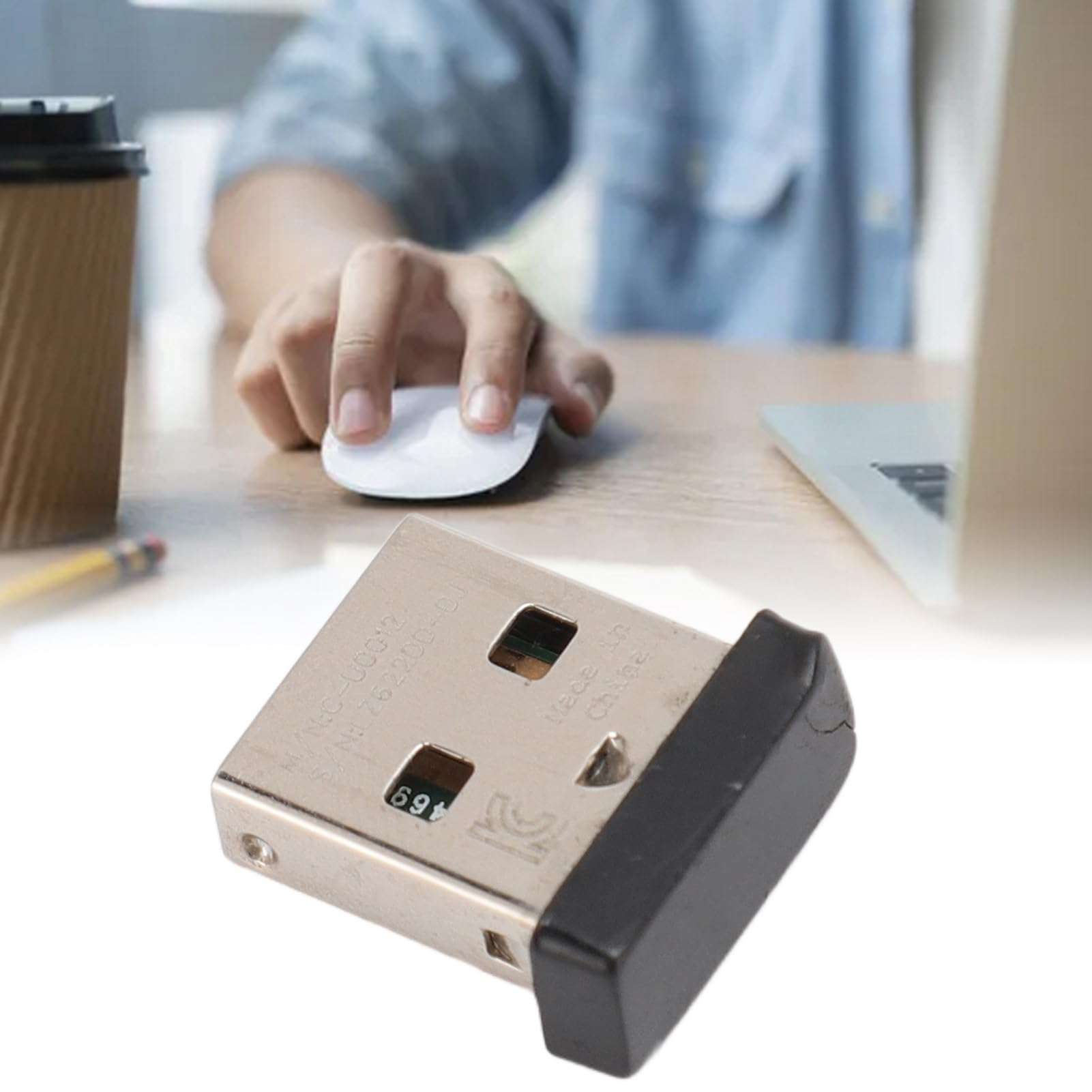 USB Receiver for Logitech Cordless Mouse & Keyboard, 2.4G USB Plug for M590 M720 M570 MX Series Mouse K230 K270 K375S K400PLUS K780 K580 MK Series Keyboard 3