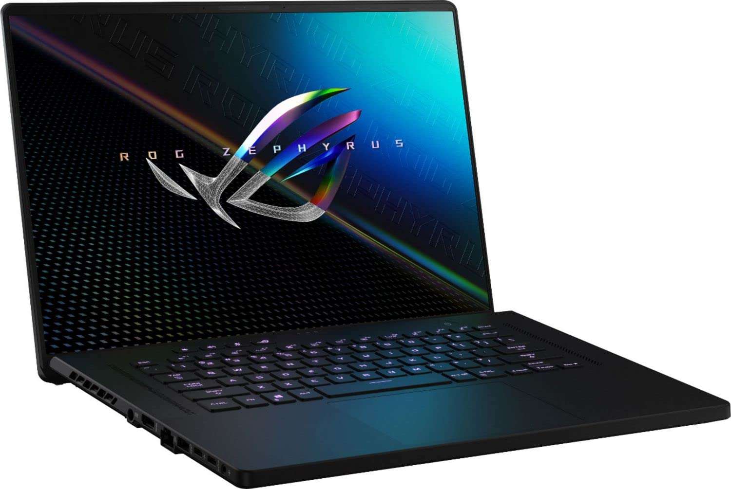 ASUS ROG Zephyrus M16 Gaming Laptop, 16" WQXGA 16:10 165Hz Screen, Intel Core i9-11900H Processor, NVIDIA GeForce RTX 3060 Graphics, 40GB RAM, 1TB SSD + 2TB SSD, Backlit Keyboard, Windows 10 Home 2