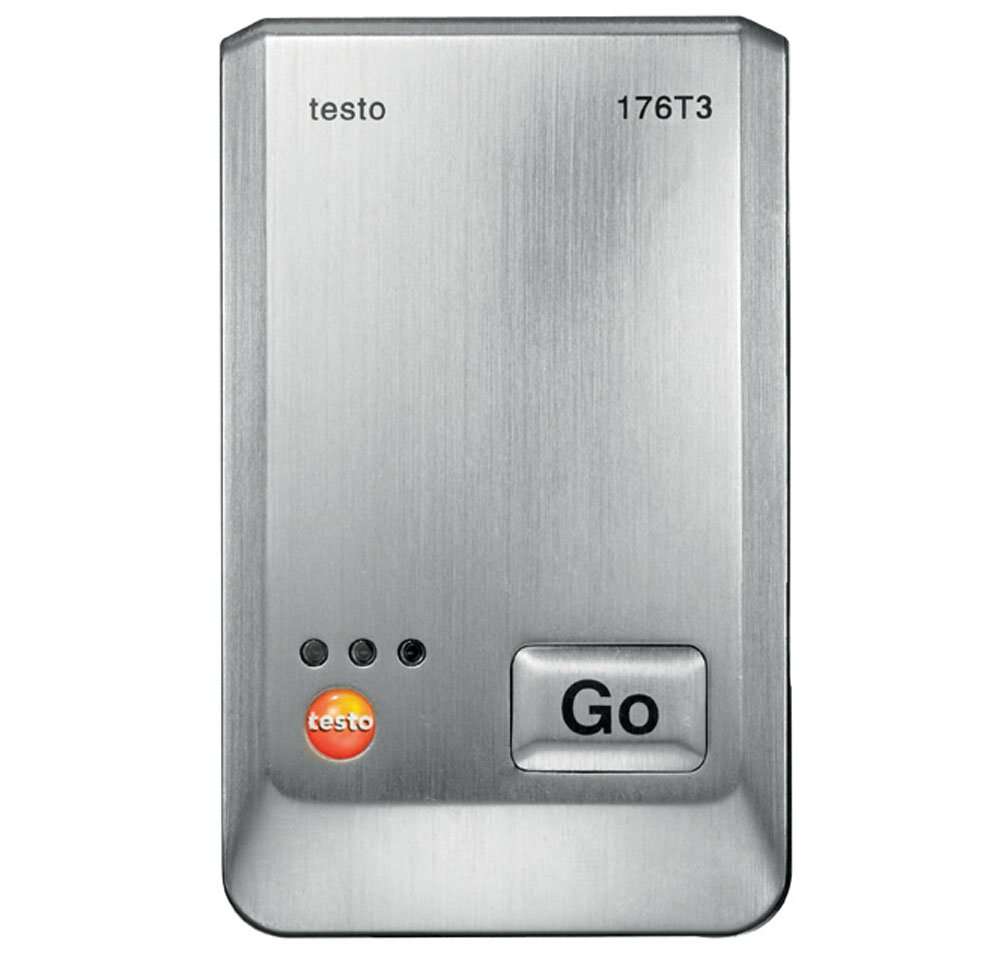 Testo 176 T3 Temperature Data logger to measure in cryogenic conditions temp range of 70C to -200C