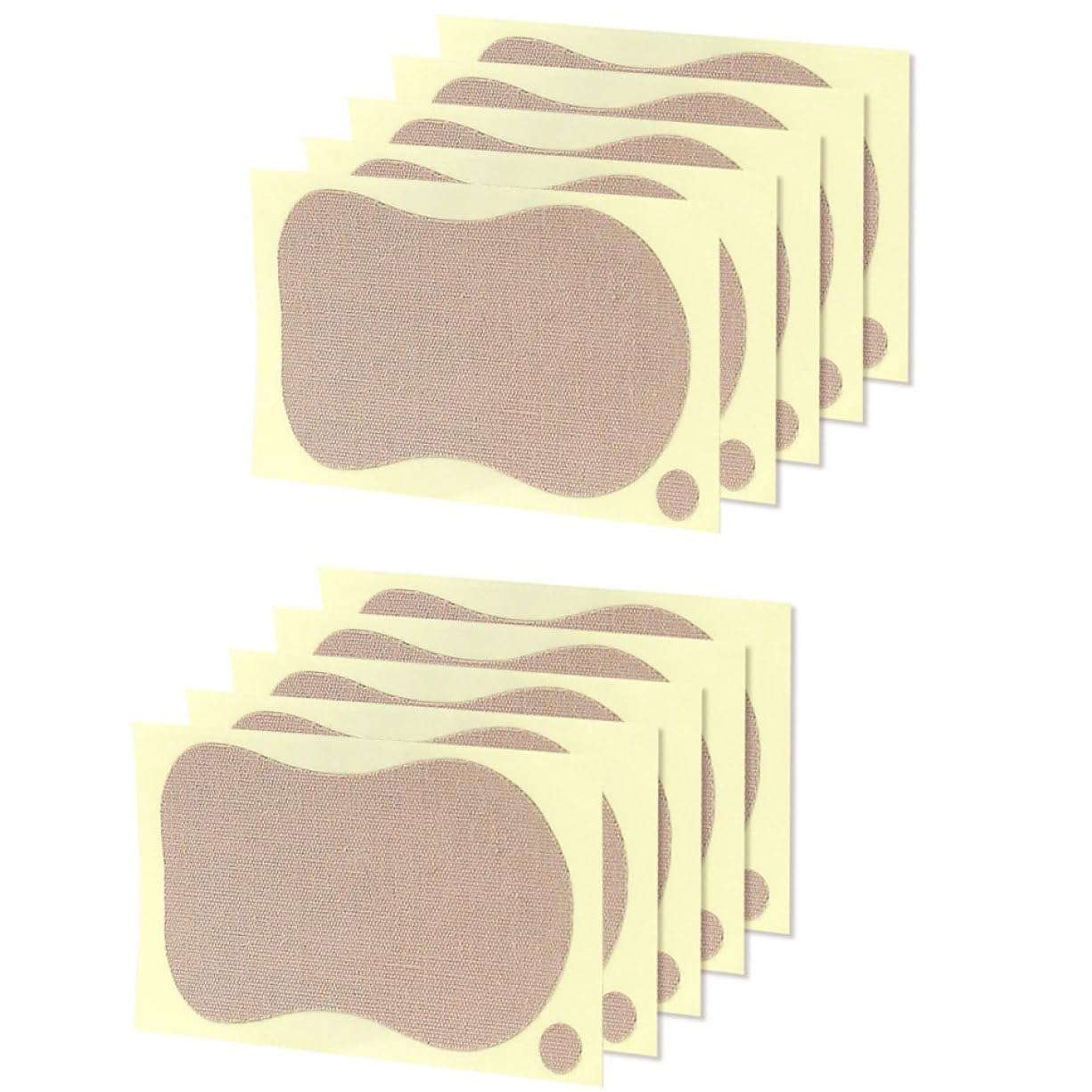 Sweat Pads Block Wipes Underarm Anti Perspirant stickers Women Summer Armpit Deodorants for Clothing T-Shirt 10PCS Antiperspirant