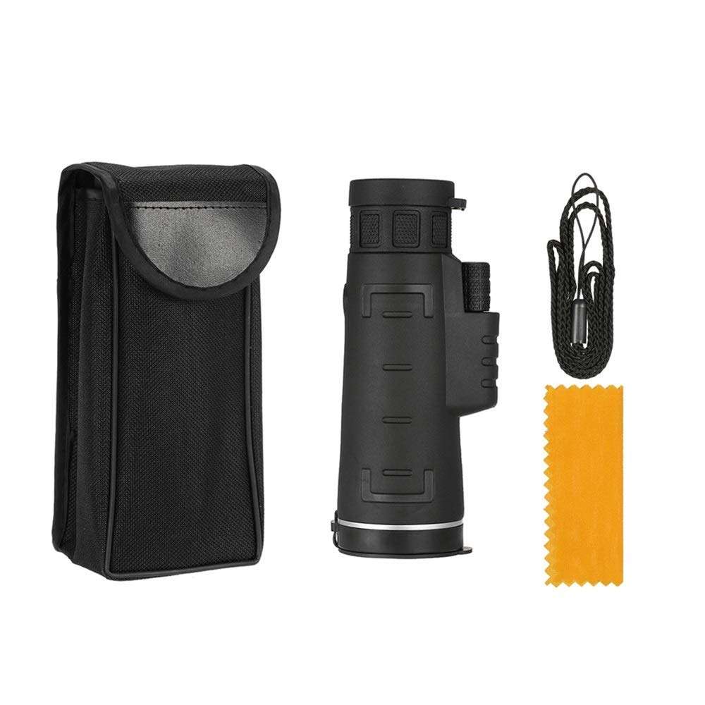 YuxahiugWyj Monoculars, 10x42 Magnification Waterproof High Powered Monocular Single Hand Focus Binoculars Optical Telescope Hunting Spotting Scope 3