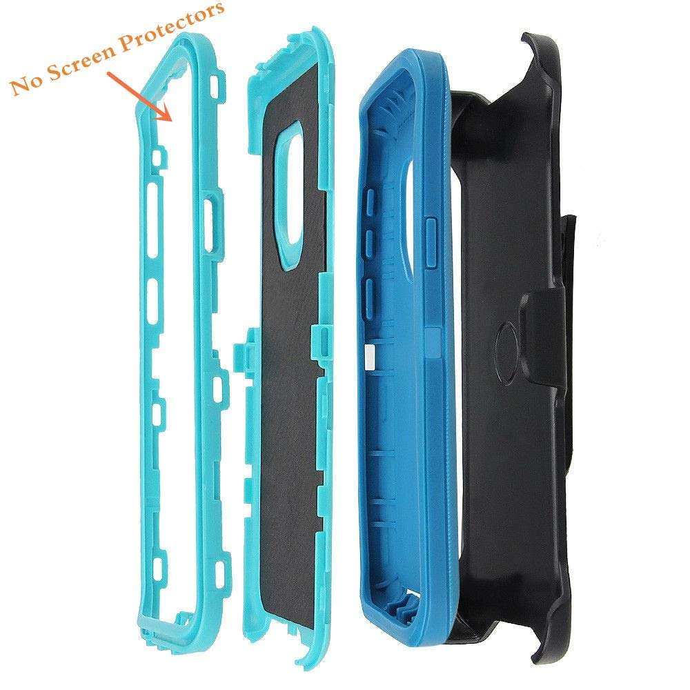 Samsung Galaxy Note 10 Guarder Case with Belt Clip Holster for Samsung Note 10 6.3 Inch - Without Screen Protectors Aqua 2