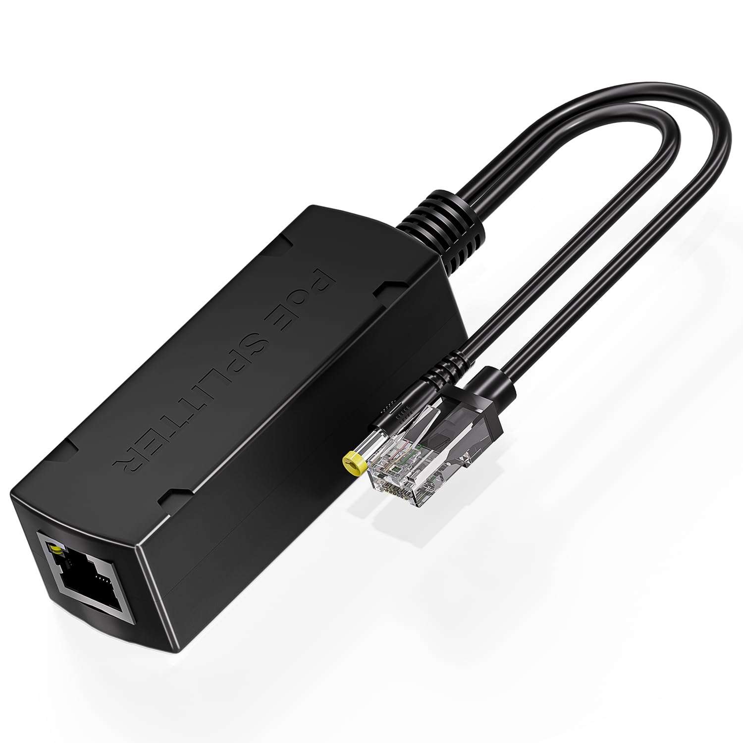 BLIYEE PoE Splitter, Power Over Ethernet Splitter, PoE Adapter, IEEE 802.3af/at 10/100Mbps, 48V PoE to DC 12V/1.2A Output, Compatible DC 5.5 * 2.1 mm | Plug & Play 1