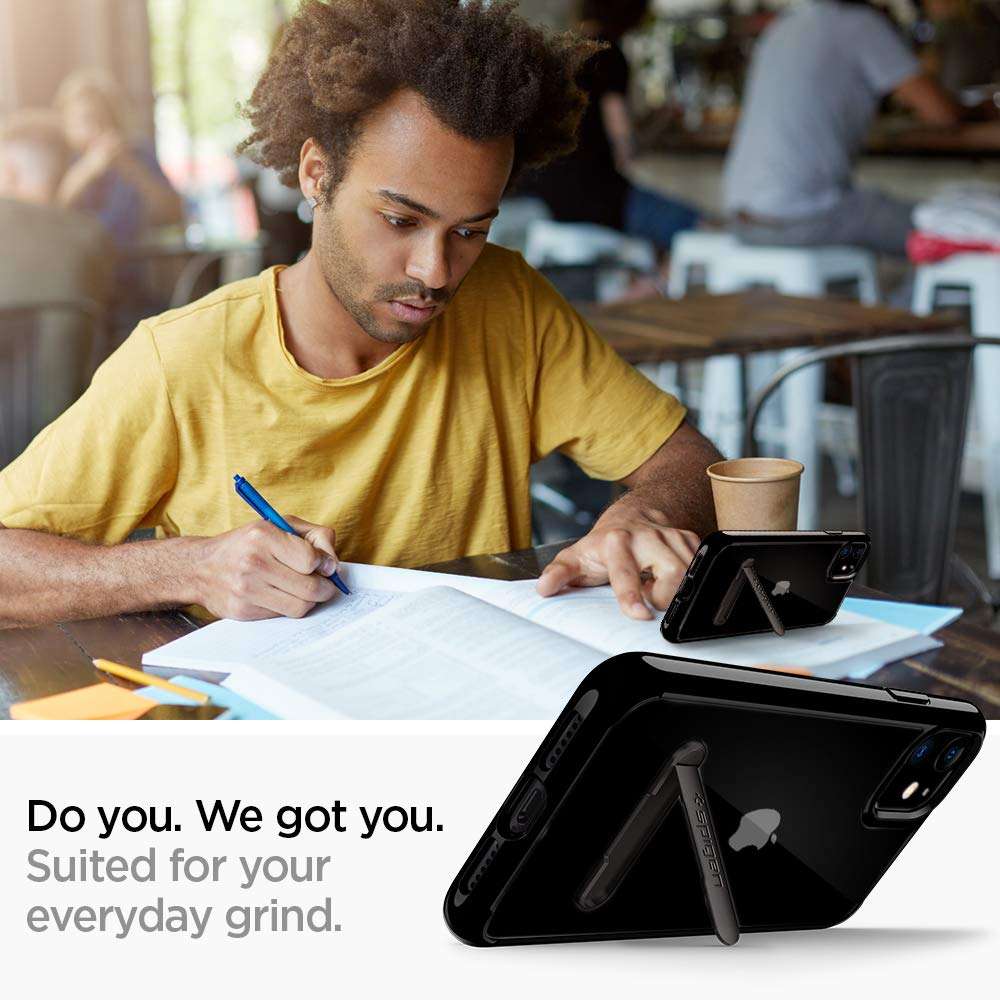 Spigen Ultra Hybrid S Designed for iPhone 11 Case (2019) - Jet Black 4
