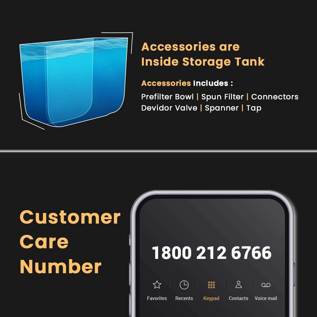 Kinsco Aqua Punch Pro With ISI Mark RO+UV+UF+TDS Adjuster 18 L RO + UV + CU Guard + Alkaline Enhancer + Mineral Water Purifier (Black) 5