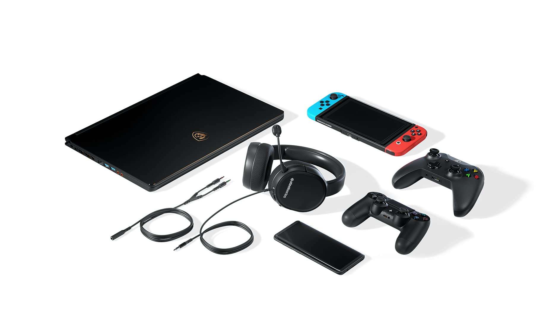 SteelSeries Arctis 1 Wired Gaming Headset – Detachable Clearcast Microphone – Lightweight Steel-Reinforced Headband – for PC, PS4, Xbox, Nintendo Switch and Lite, Mobile,Black 3