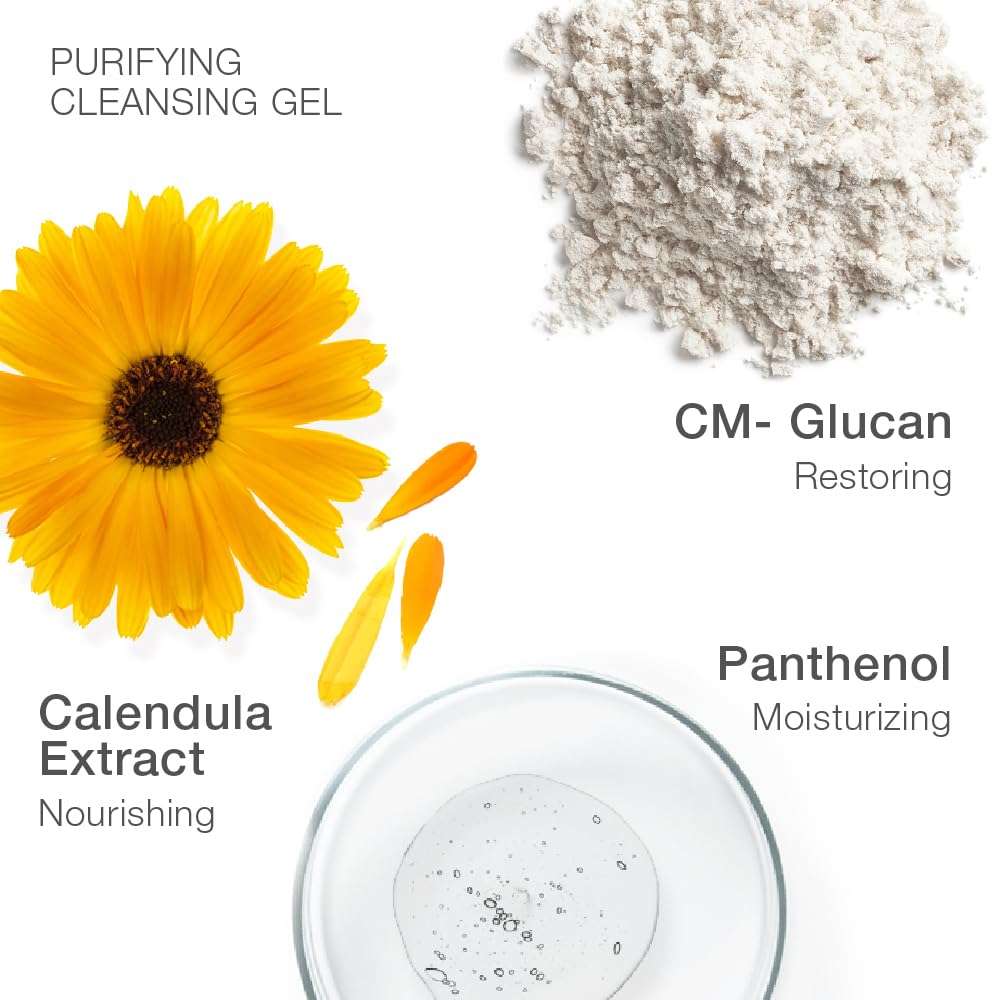 Skincode Destination Dream Skin Care Set | Purifying Cleansing Gel 75ml & 24h Cell Energizer Cream 30ml | Travel Essentials for Women | CM-Glucan, Pro-Vitamin B5 | Skincare Gift Set & Face Moisturizer 4