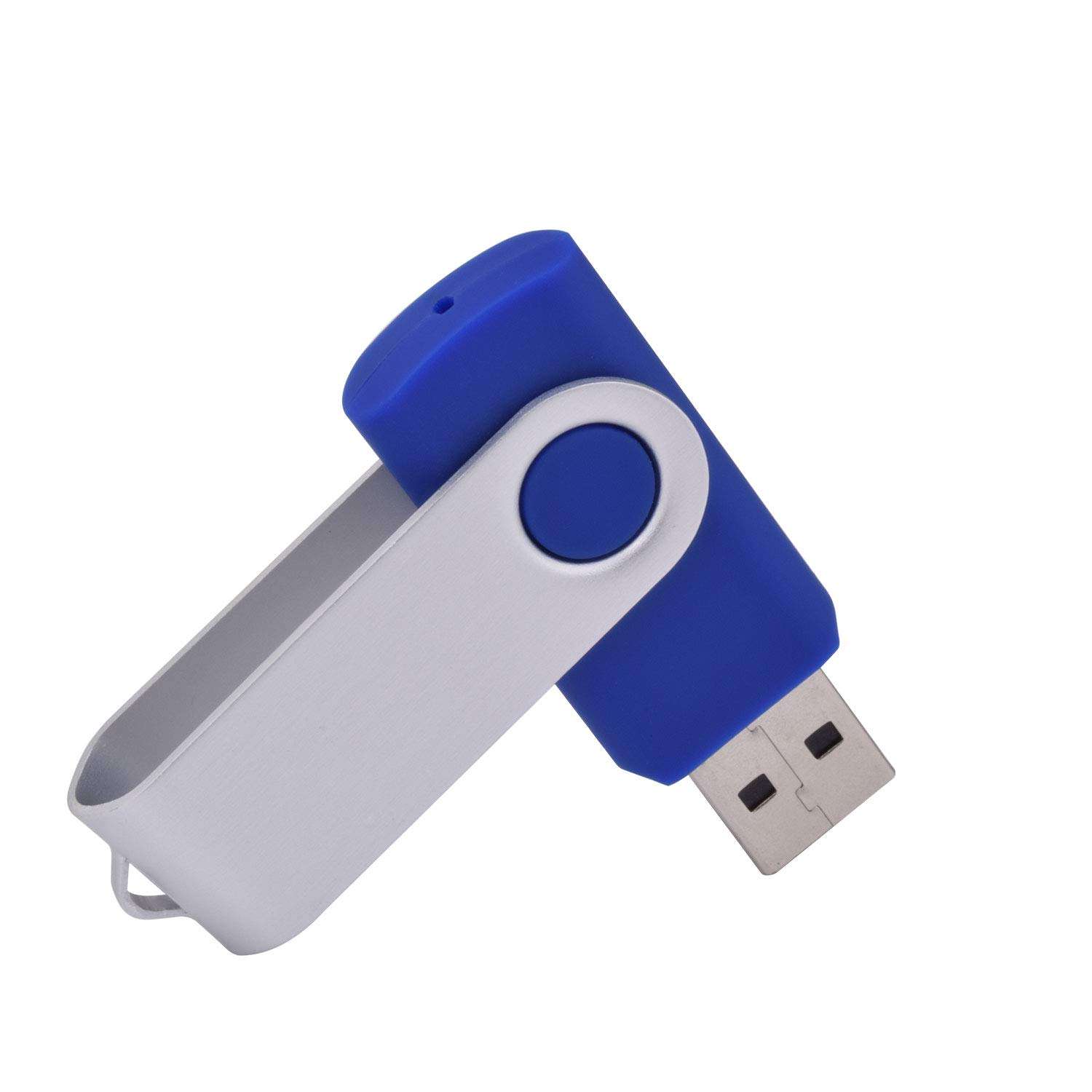VICFUN 200 Pack 16GB USB Flash Drives 16GB Flash Drive Bulk 200 Piece USB2.0-Blue 3
