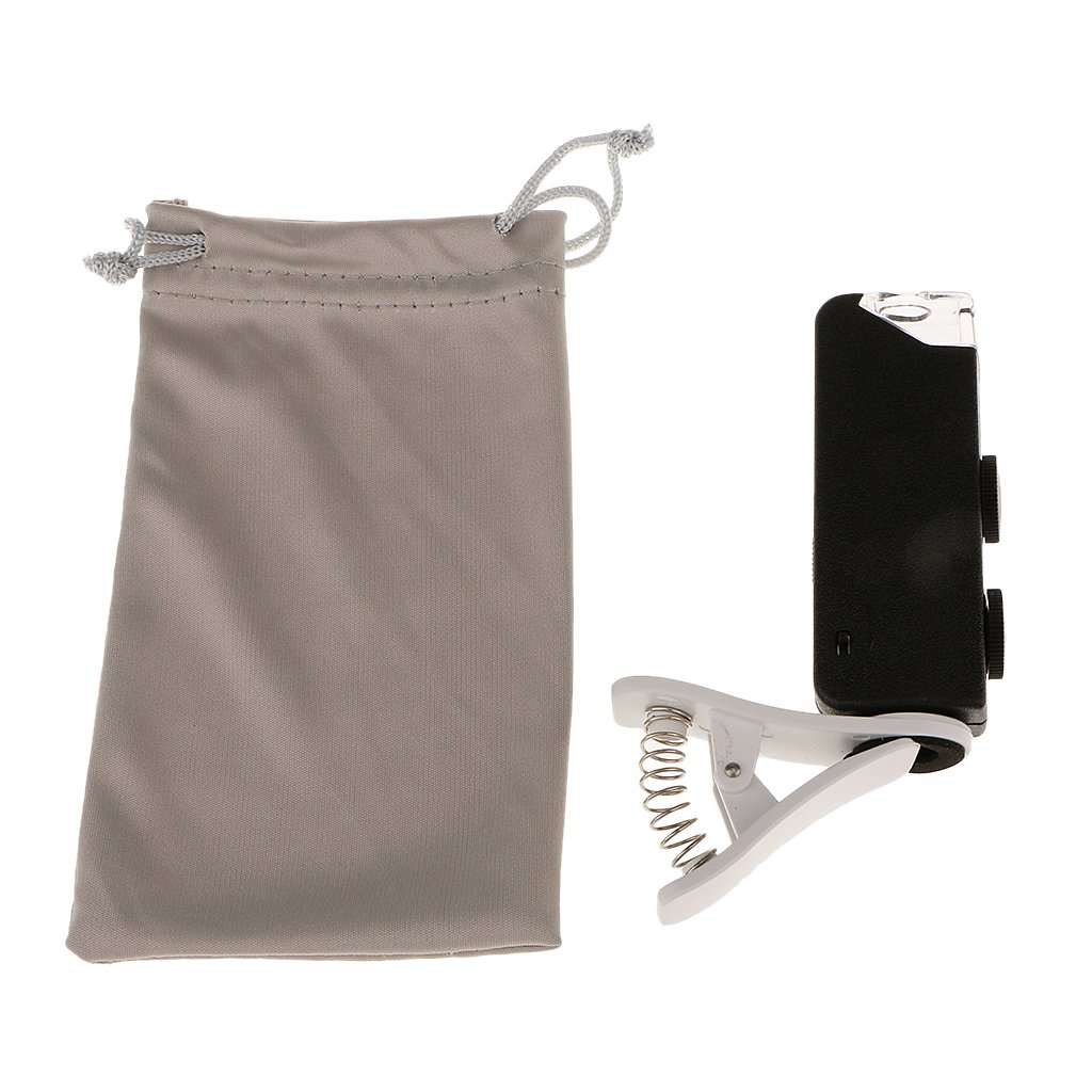 Big Shoppe Store Generic 60-100X Universal Pocket LED Cellphone Microscope Magnifying Glass Magnifier 4