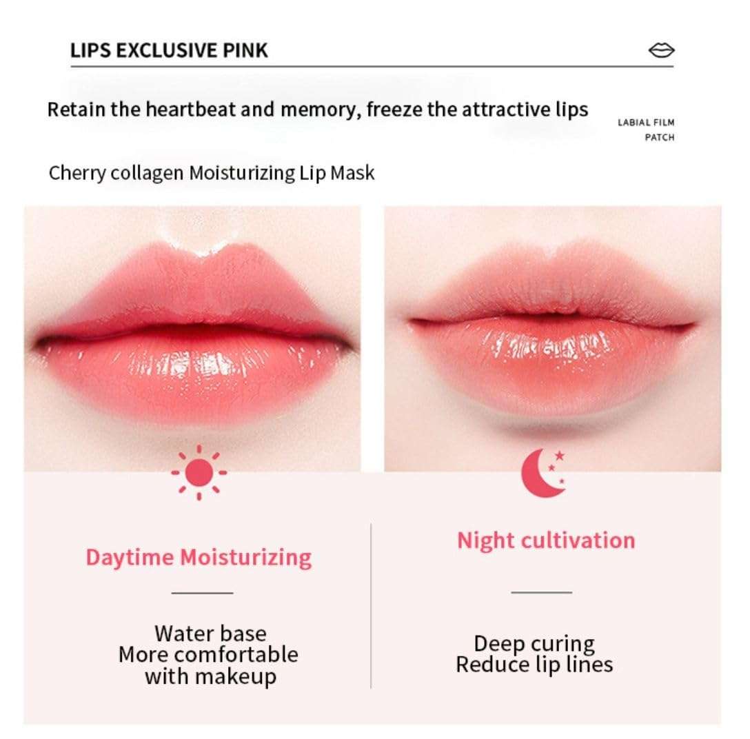 VOIISH Lip Mask Plumper Wrinkles Repair Moisturizing Crystal Dark Lips Make Skin Smooth For Men Women (Pack of 6) 5