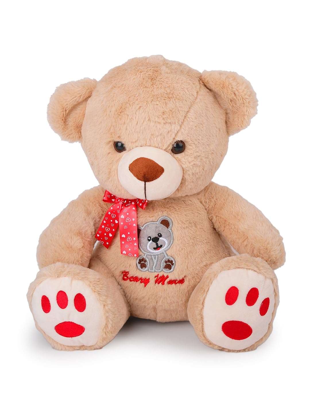 Dukiekooky Cute Teddy Bear Plush Toy|Soft Stuffed Animal|for Boys & Girls | Ideal for Gifting & Special Occasions | Hight- 40 CM 6