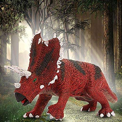 Ubersweet® Imported 8A0E Simulation Pentaceratops Dinosaurs Model Kids Funny Birthday Gifts