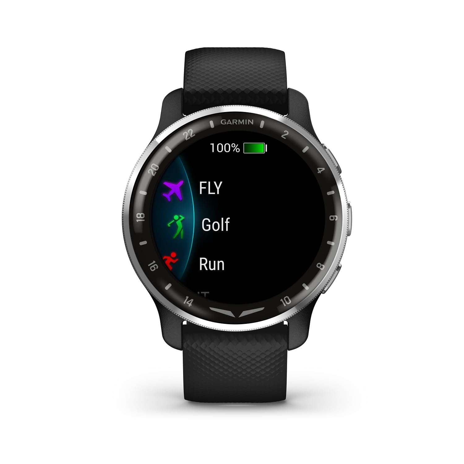 Garmin D2 Air X10 Aviator GPS Smartwatch with Call, Text, Health, Wellness and Aviation Weather Features (Black) + USB Wall Charger + Microfiber Cleaning Cloth + P-Bank + More 4