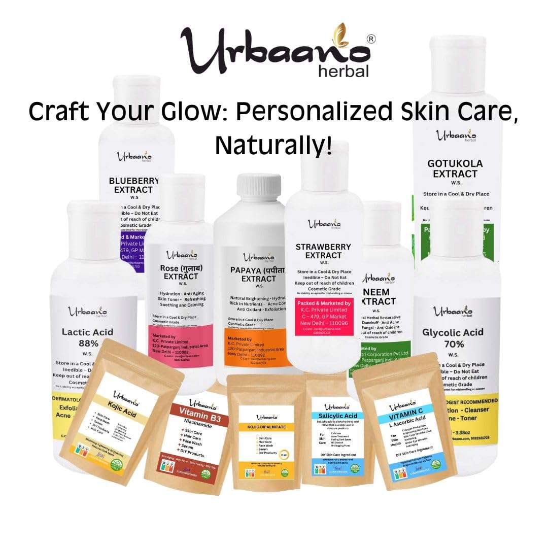 Urbaano Herbal Sodium Benzoate Preservative powder - 200gm For Soap Making, Shampoo, Cosmetics, Lotion, DIY Personal Care & Herbal products for Face, Hair, Skin & Body (100g X 2) 6