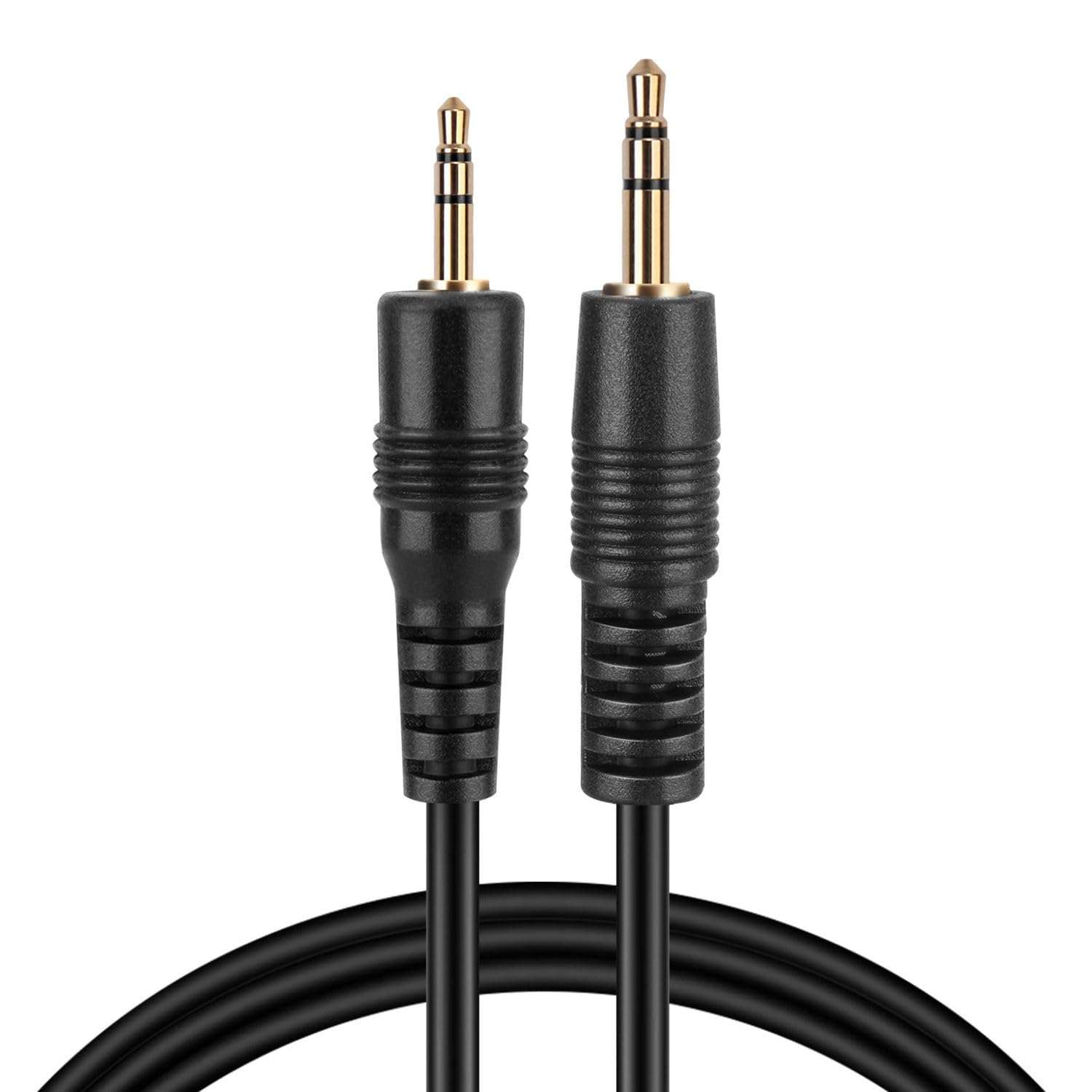 TNP 2.5mm to 3.5mm Adapter Cable (3FT) - Bi-Directional Male to Male 2.5 to 3.5 Subminiature Stereo Audio Jack Extension Converter Cable Gold Plated Headset Headphone AUX Connector Wire Cord Plug 6